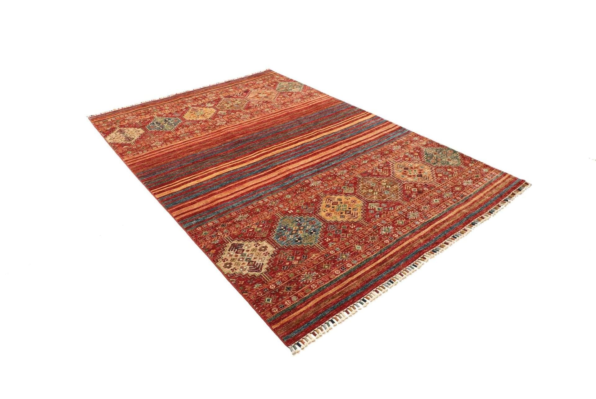 Samarkand Orientteppich 173 × 241 cm aus Wolle, handgeknüpft