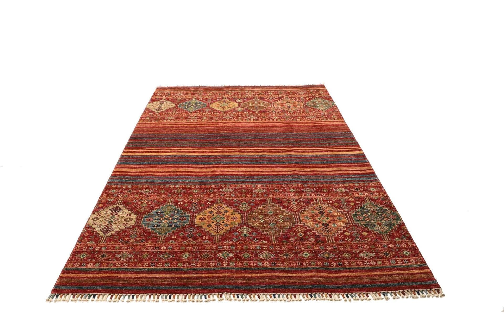 Samarkand Orientteppich 173 × 241 cm aus Wolle, handgeknüpft