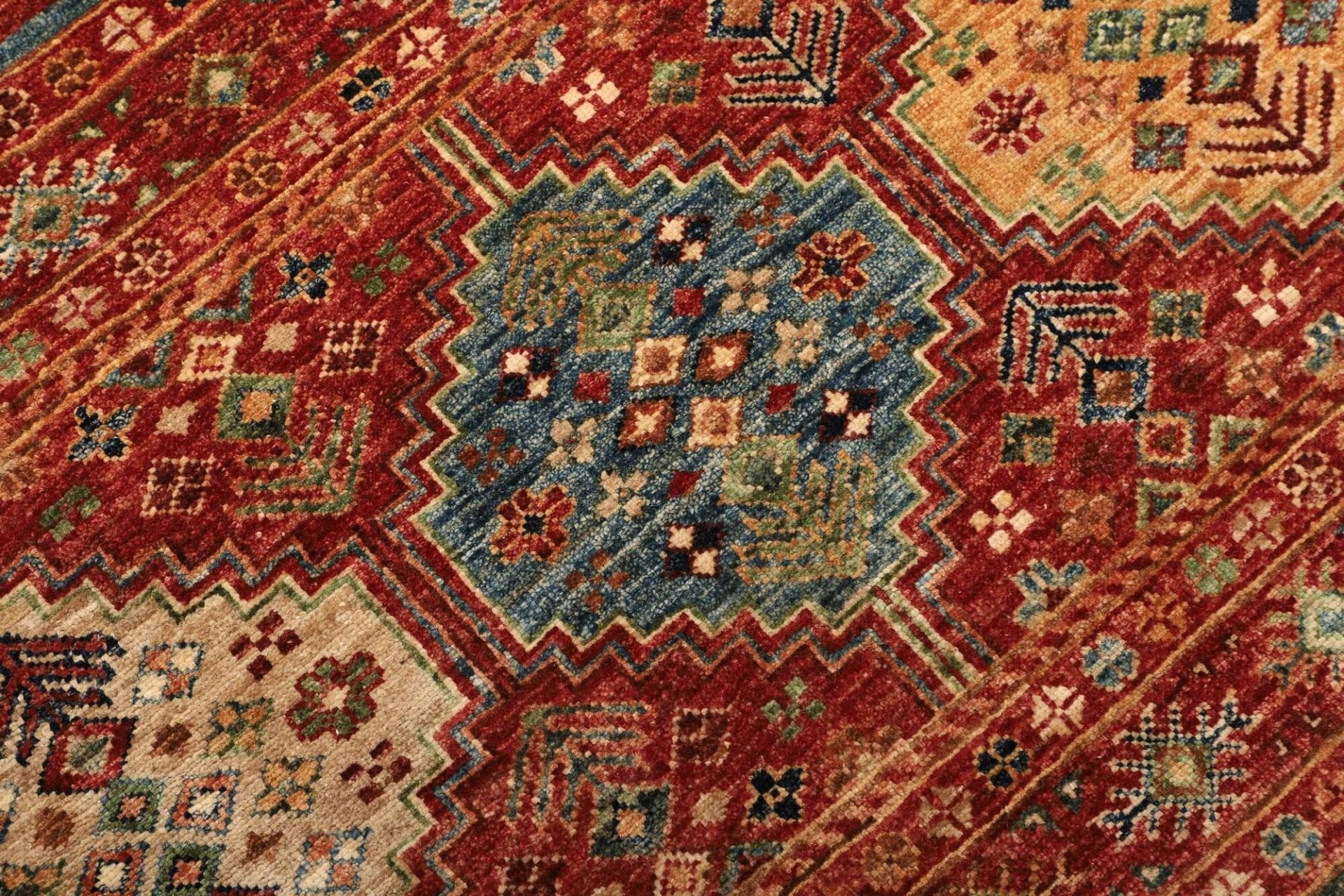 Samarkand Orientteppich 173 × 241 cm aus Wolle, handgeknüpft