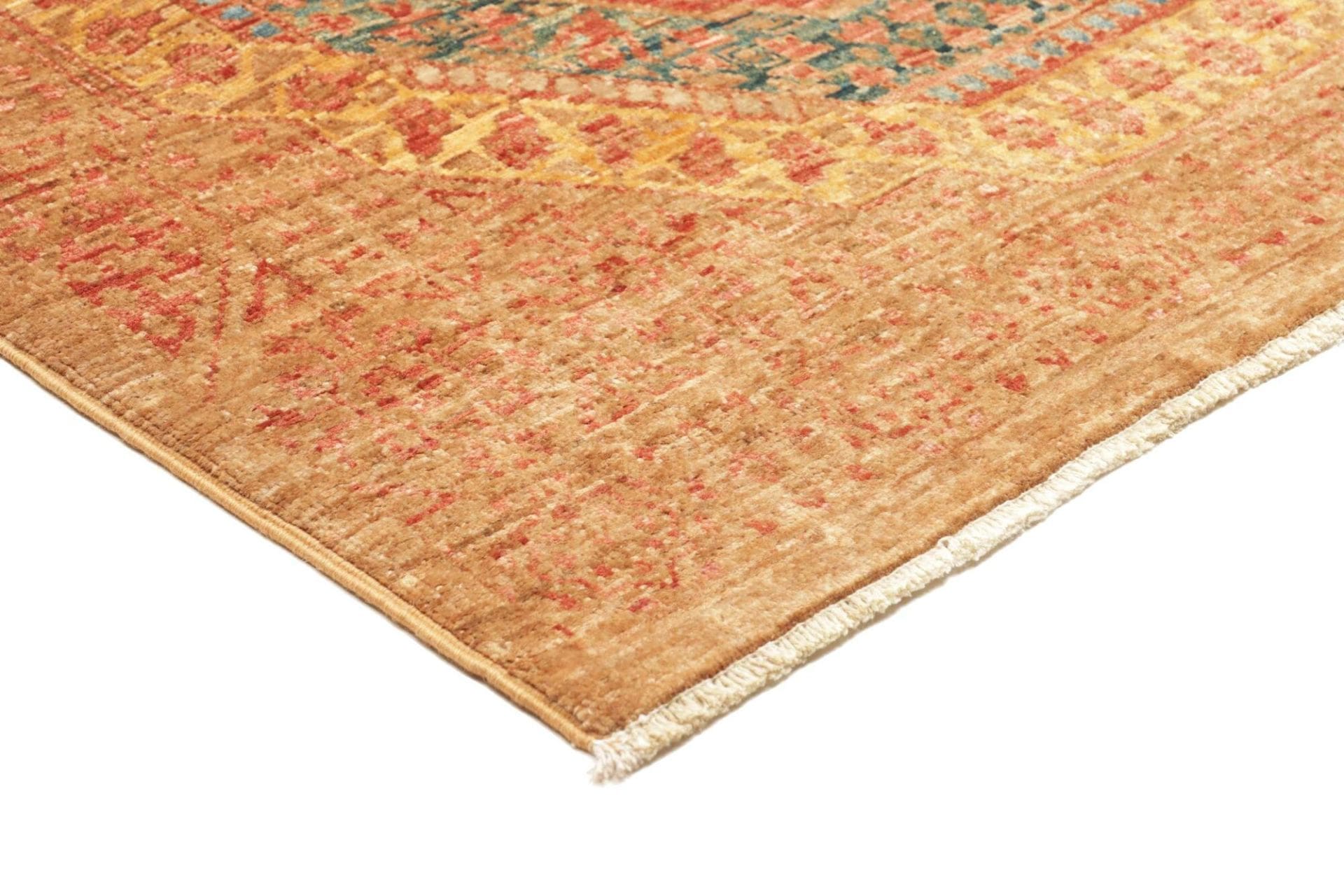 Mamluk Orientteppich 146 × 220 cm aus Wolle, handgeknüpft