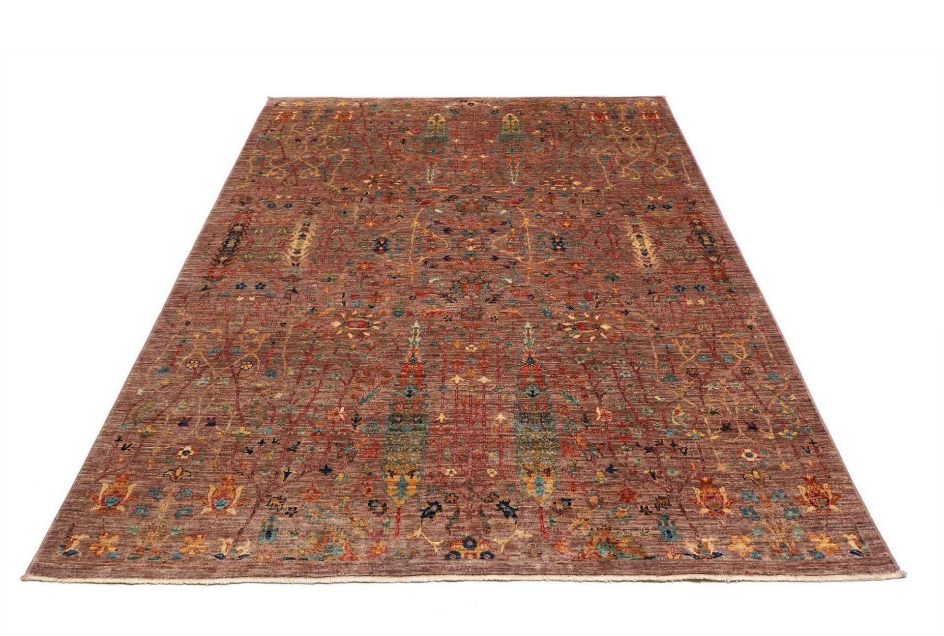 Handgeknüpfter Samarkand Orientteppich 172 × 230 cm