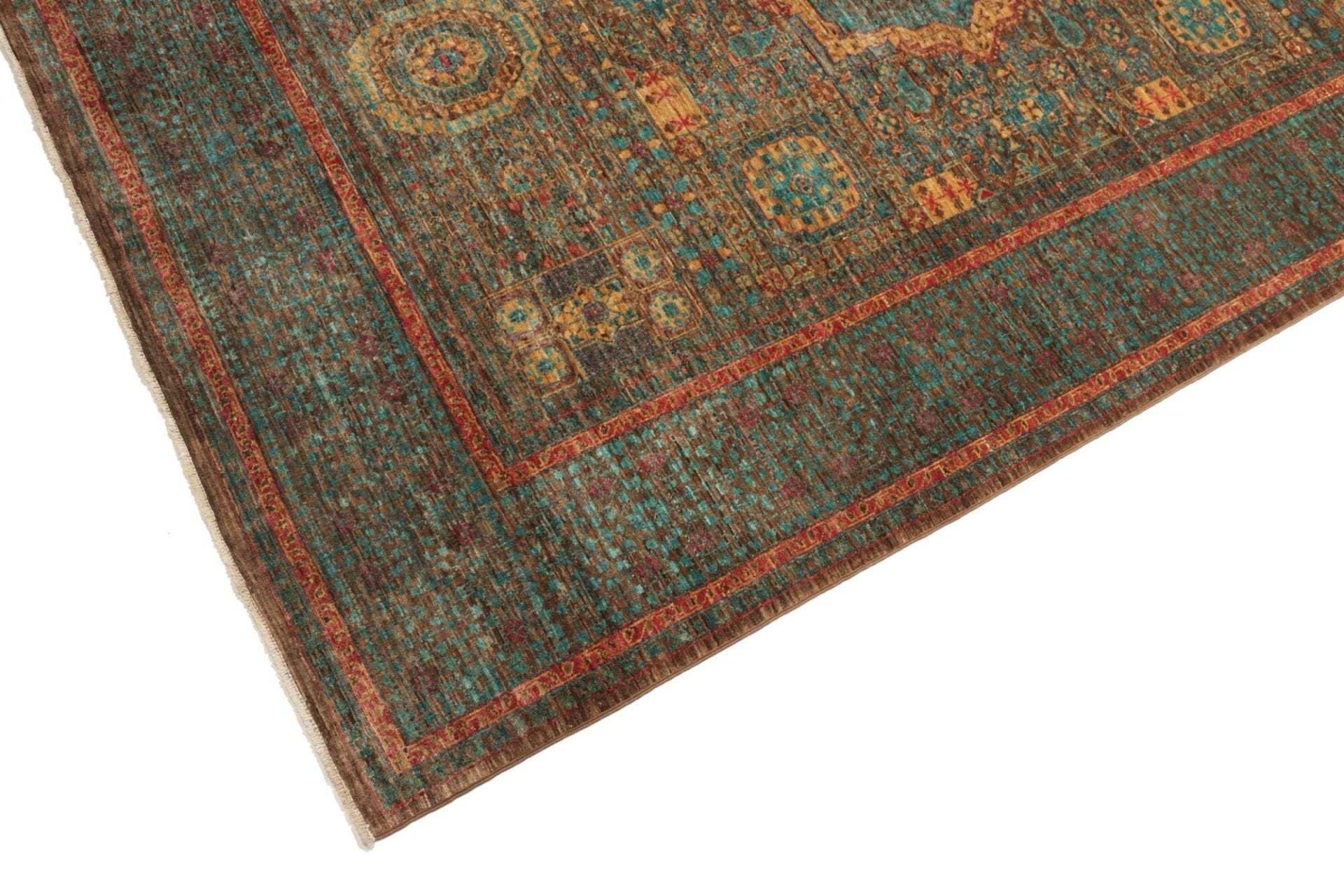Handgeknüpfter Mamluk Orientteppich 172 × 232 cm