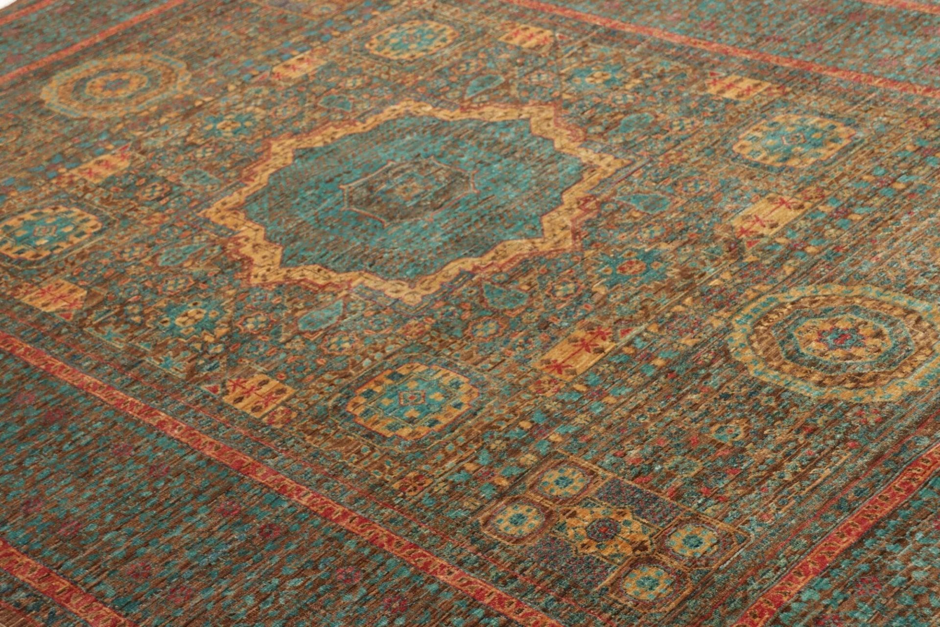 Handgeknüpfter Mamluk Orientteppich 172 × 232 cm