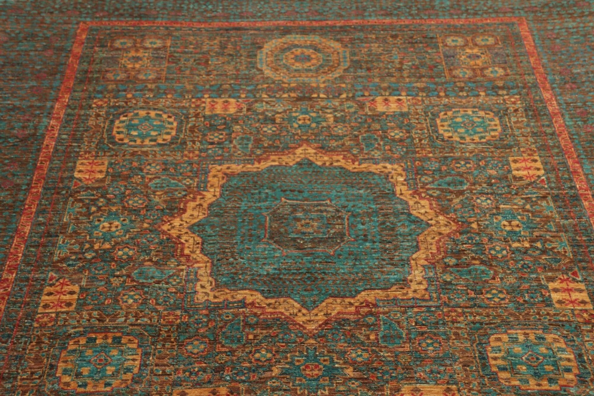 Handgeknüpfter Mamluk Orientteppich 172 × 232 cm