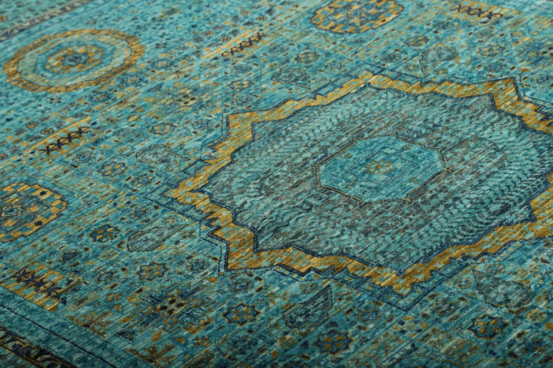 Mamluk Orientteppich 176 × 243 cm aus Wolle, handgeknüpft