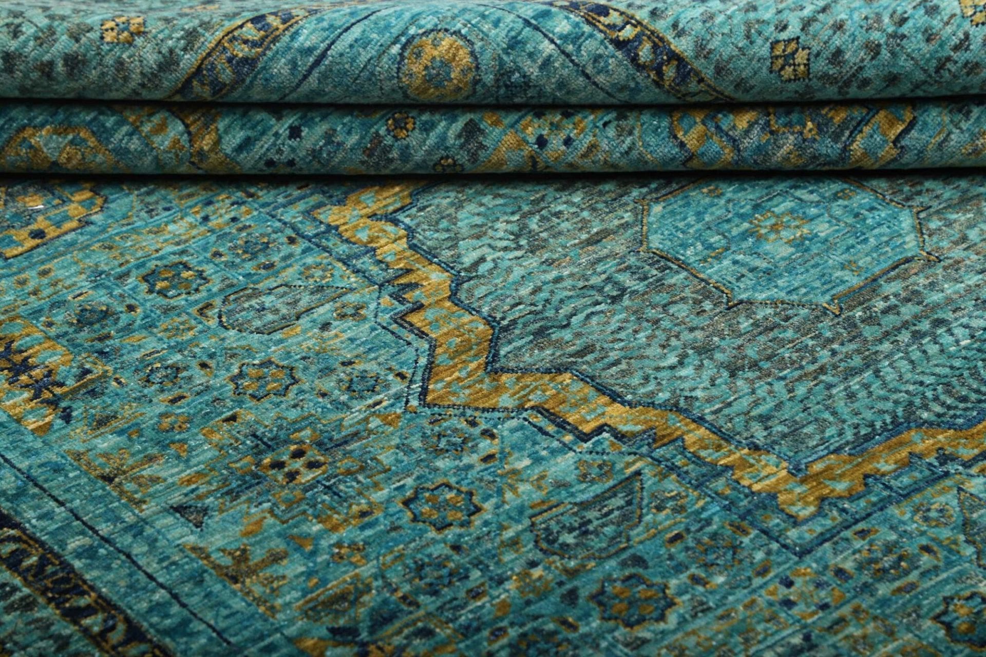 Mamluk Orientteppich 176 × 243 cm aus Wolle, handgeknüpft