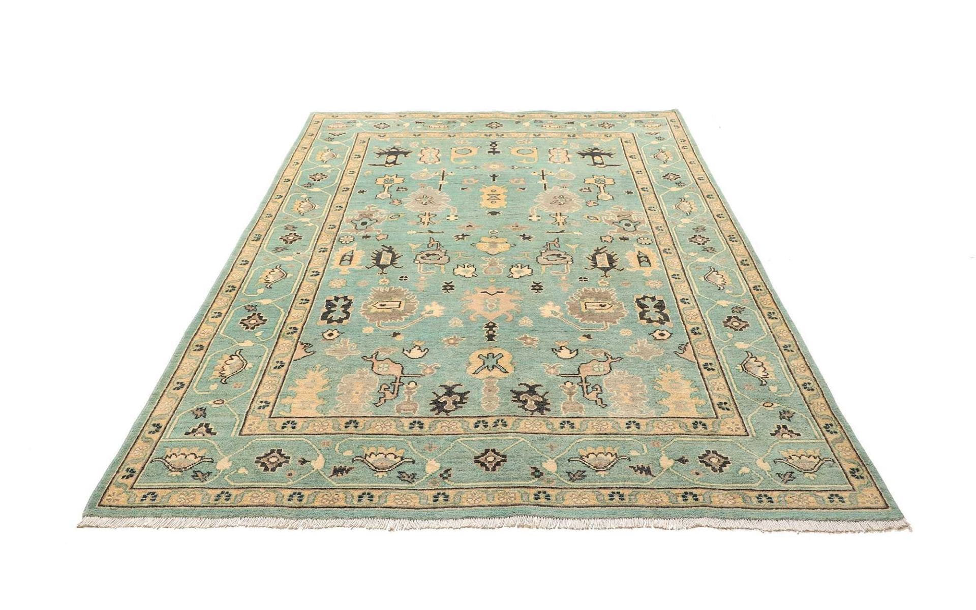 Ziegler Orientteppich 173 × 239 cm aus Wolle, handgewebt