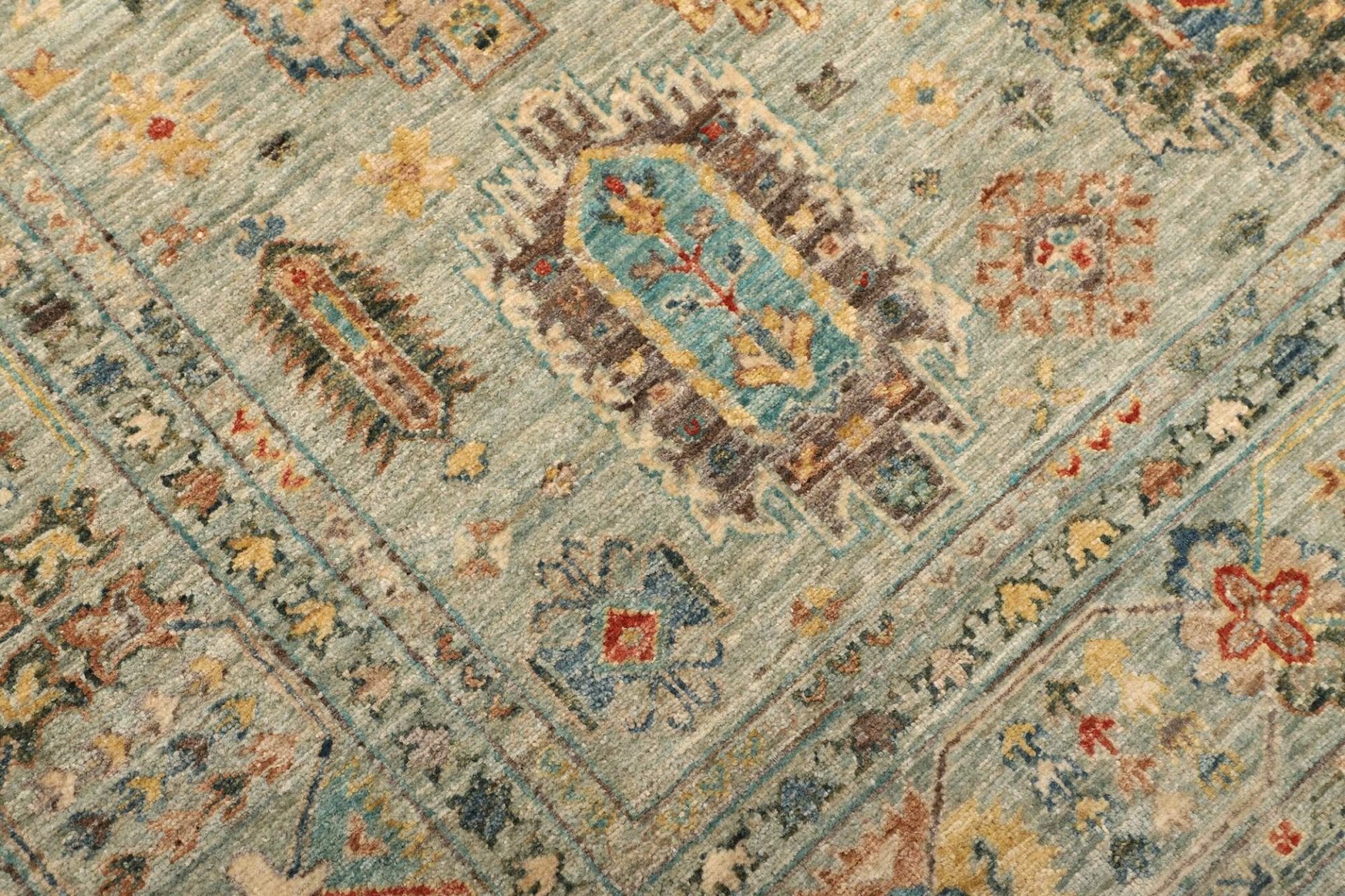 Handgeknüpfter Samarkand Orientteppich, 169 × 229 cm, Wolle