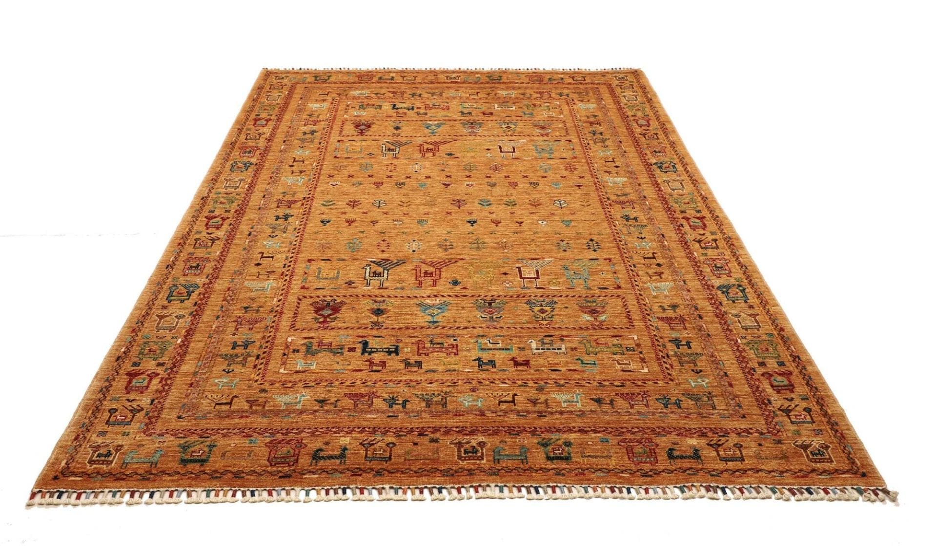 Samarkand Orientteppich aus Pakistan, 176 × 242 cm