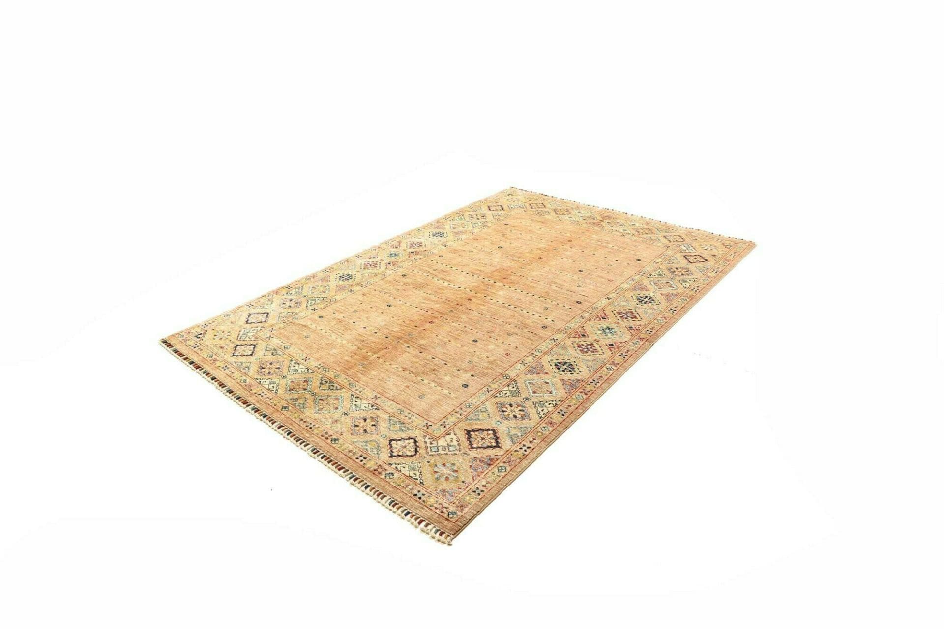 Handgeknüpfter Samarkand Orientteppich 167 × 240 cm