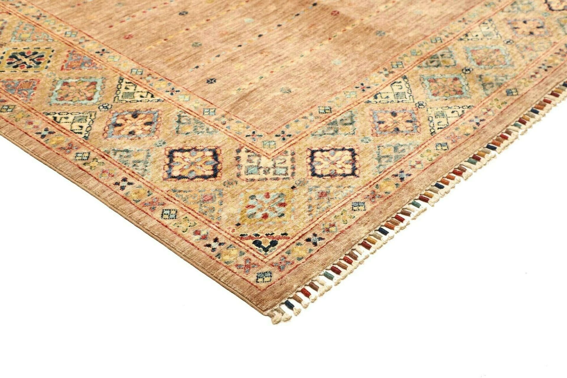 Handgeknüpfter Samarkand Orientteppich 167 × 240 cm