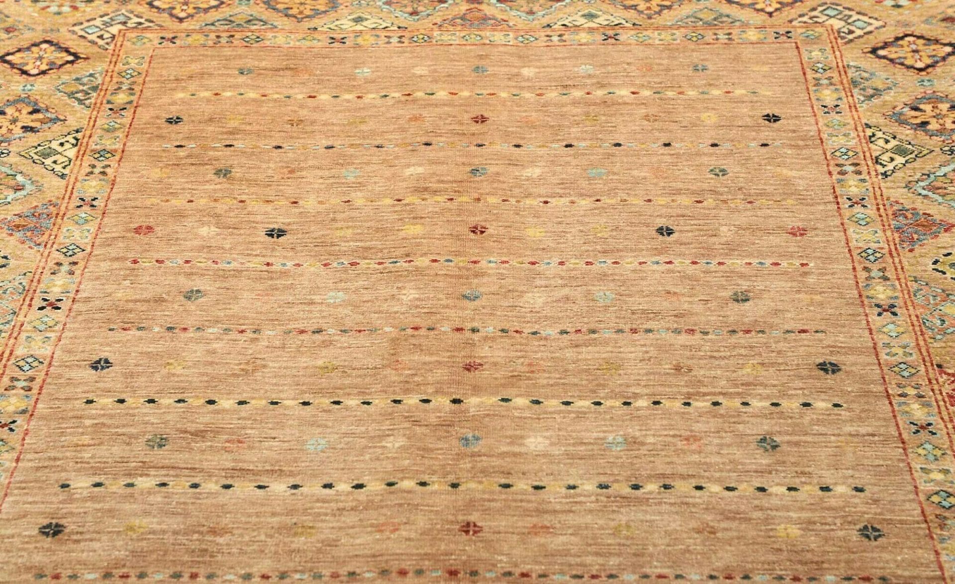 Handgeknüpfter Samarkand Orientteppich 167 × 240 cm