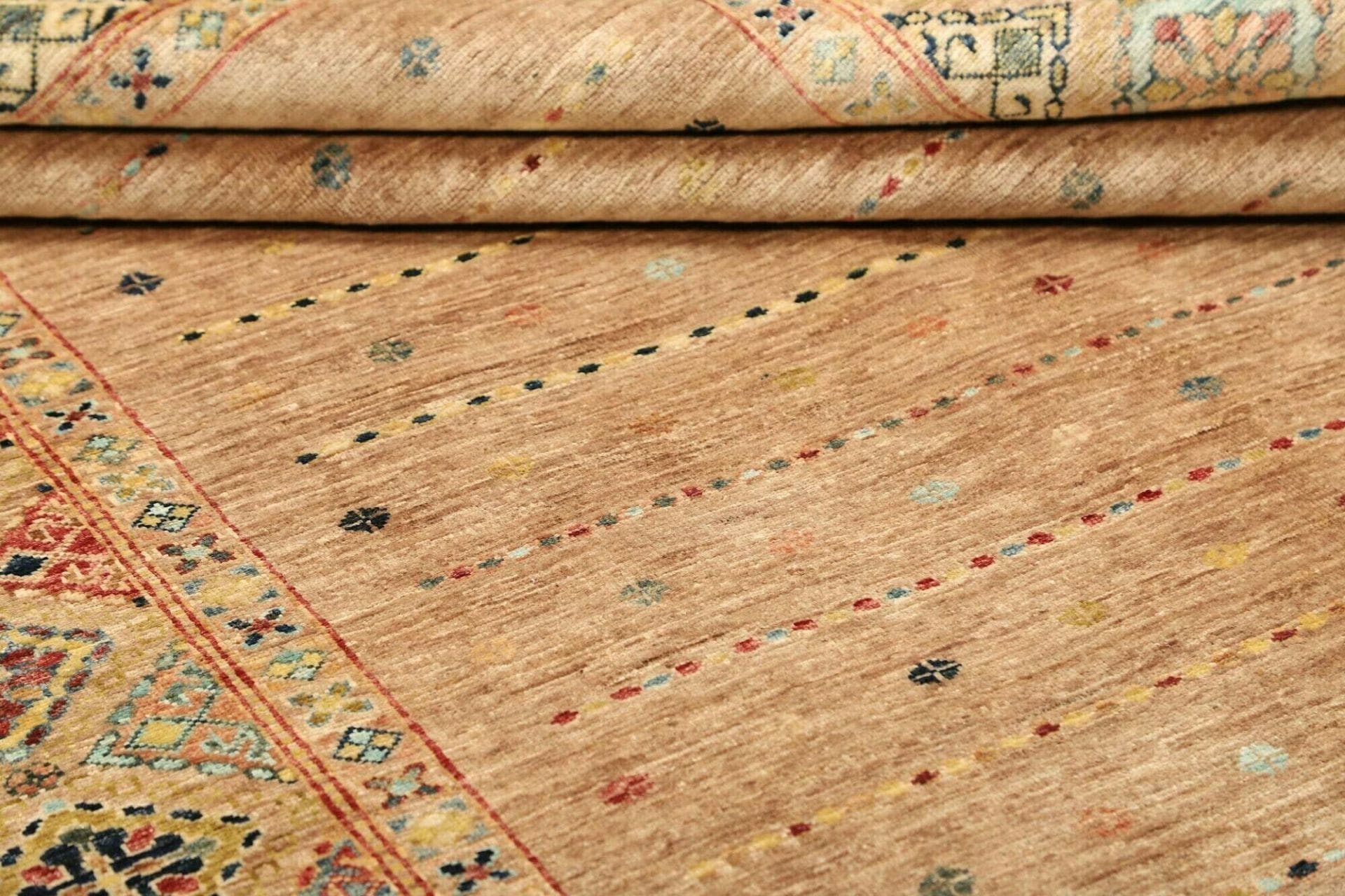Handgeknüpfter Samarkand Orientteppich 167 × 240 cm