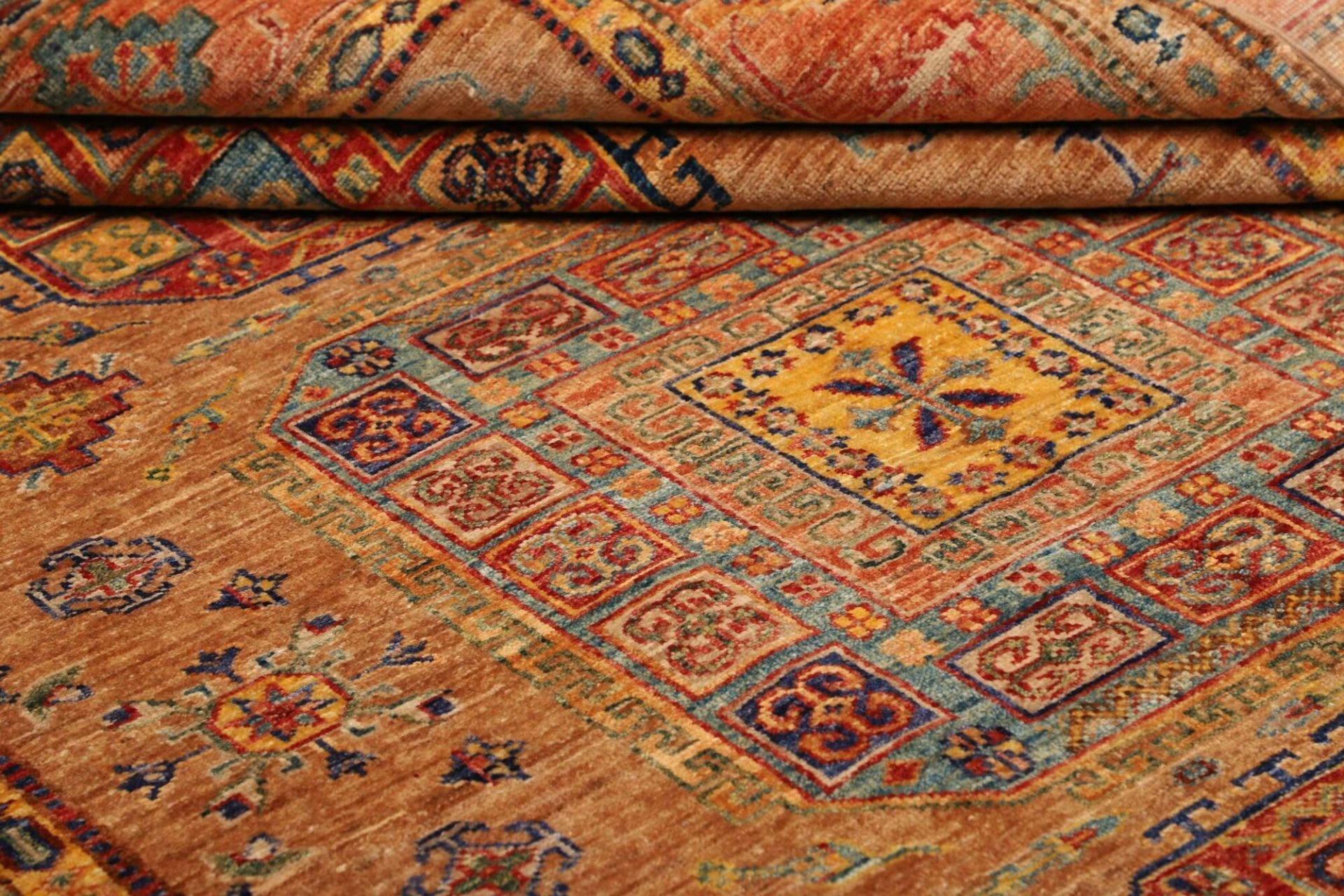 Kazak Orientteppich 153 × 213 cm aus Wolle, handgeknüpft