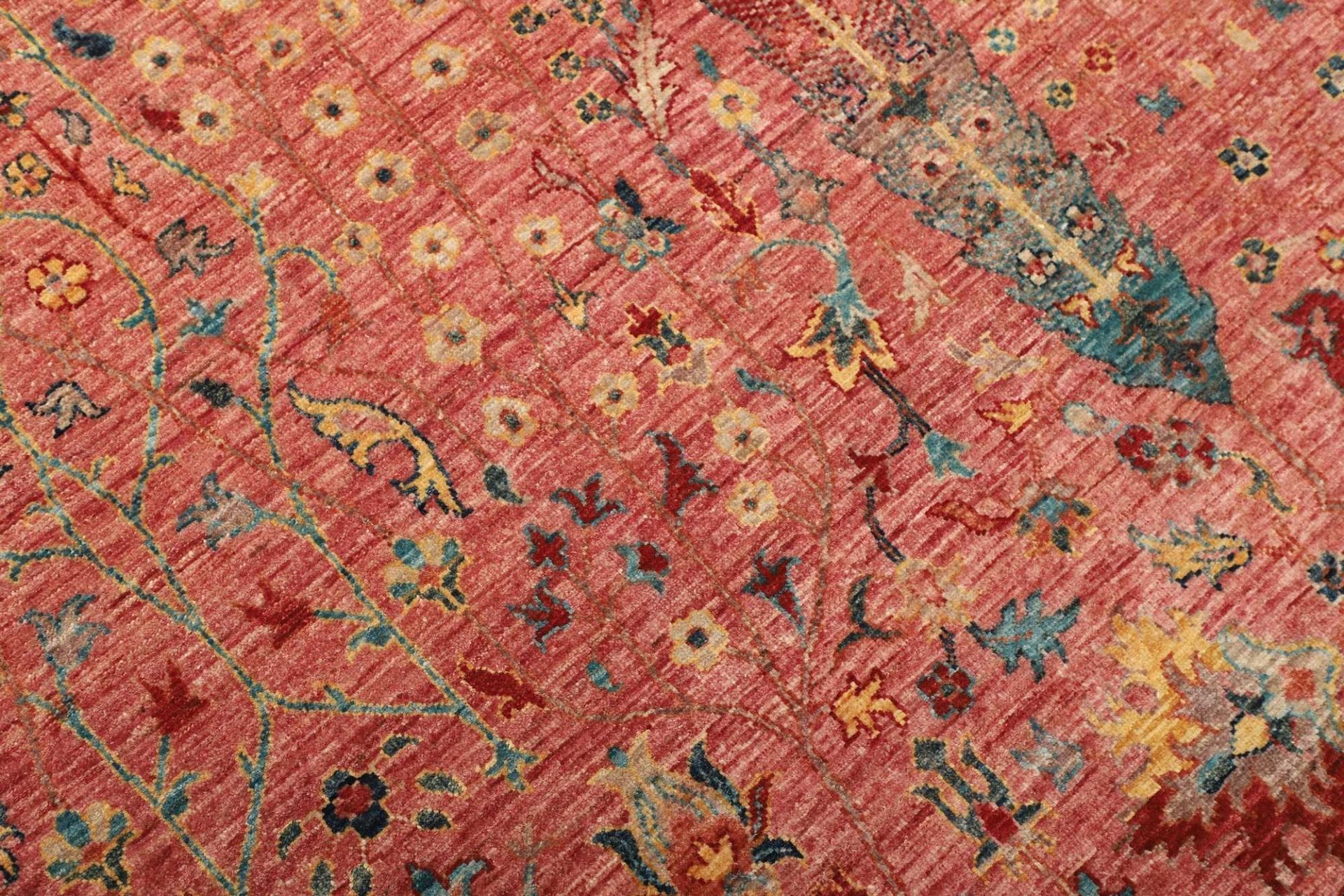 Handgeknüpfter Samarkand Orientteppich, 173 × 239 cm, Wolle