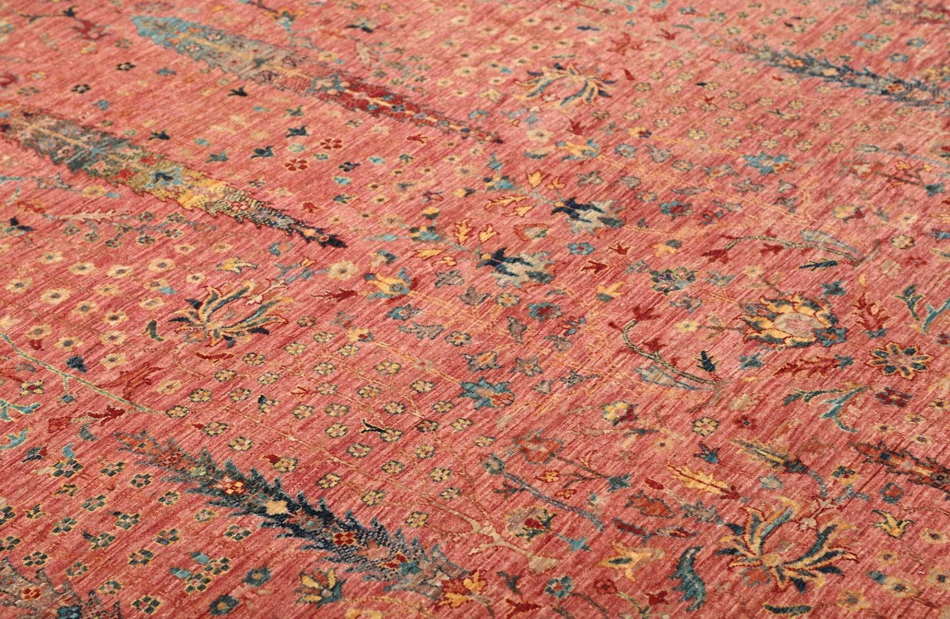 Handgeknüpfter Samarkand Orientteppich, 173 × 239 cm, Wolle