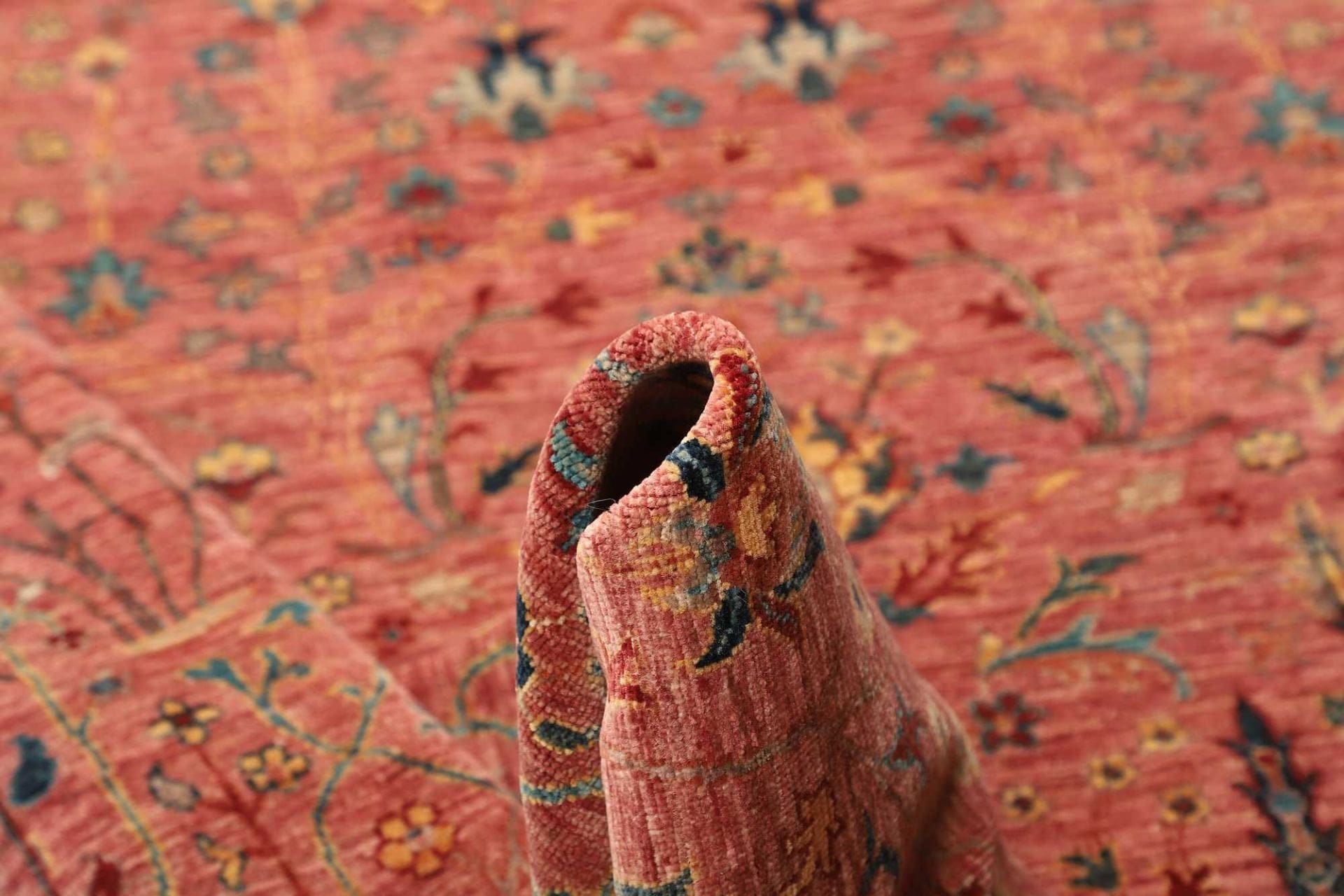 Handgeknüpfter Samarkand Orientteppich, 173 × 239 cm, Wolle