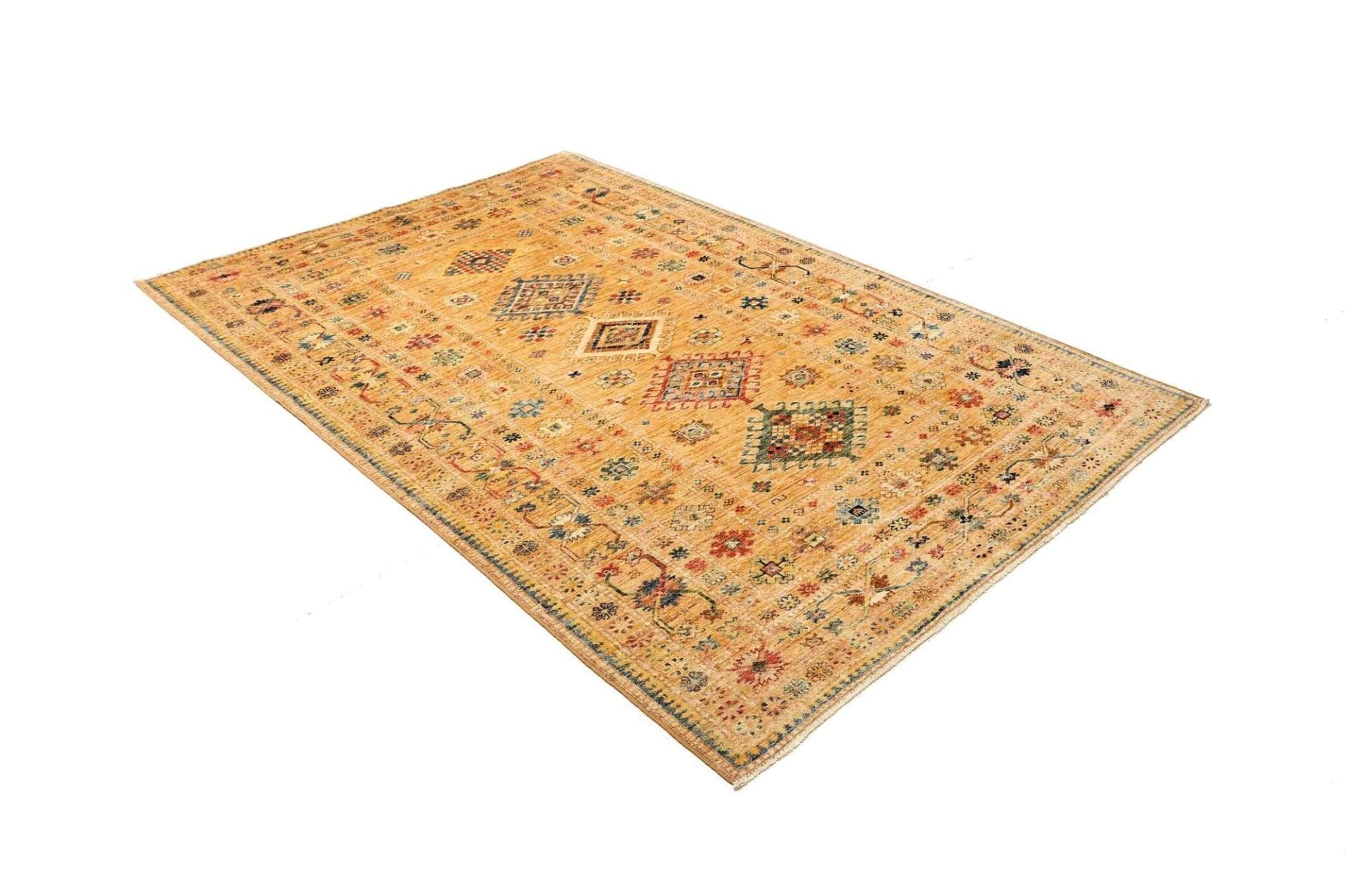 Kazak Orientteppich aus Pakistan, 150 × 214 cm