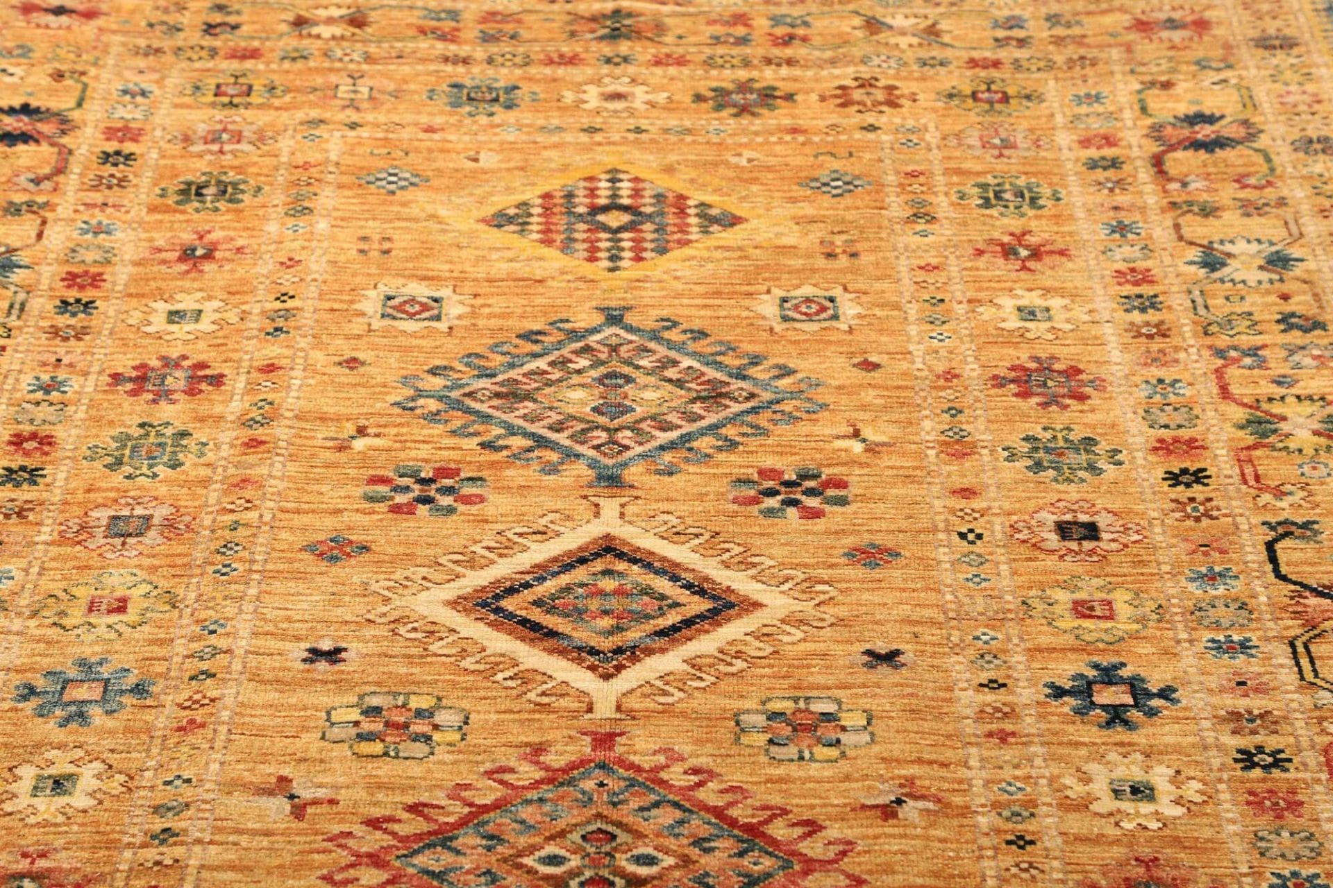 Kazak Orientteppich aus Pakistan, 150 × 214 cm