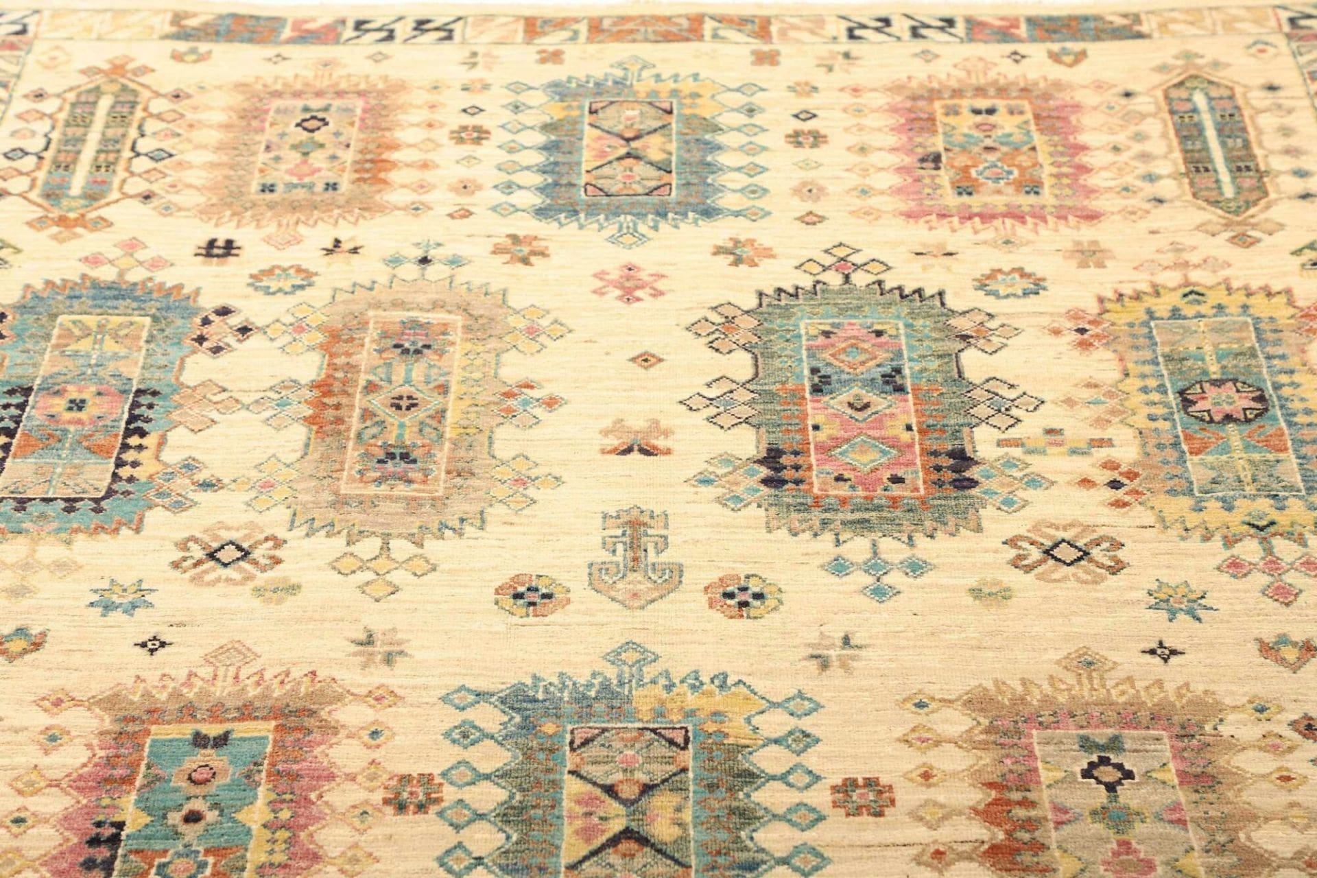 Handgeknüpfter Samarkand Orientteppich, 150 × 212 cm, Wolle