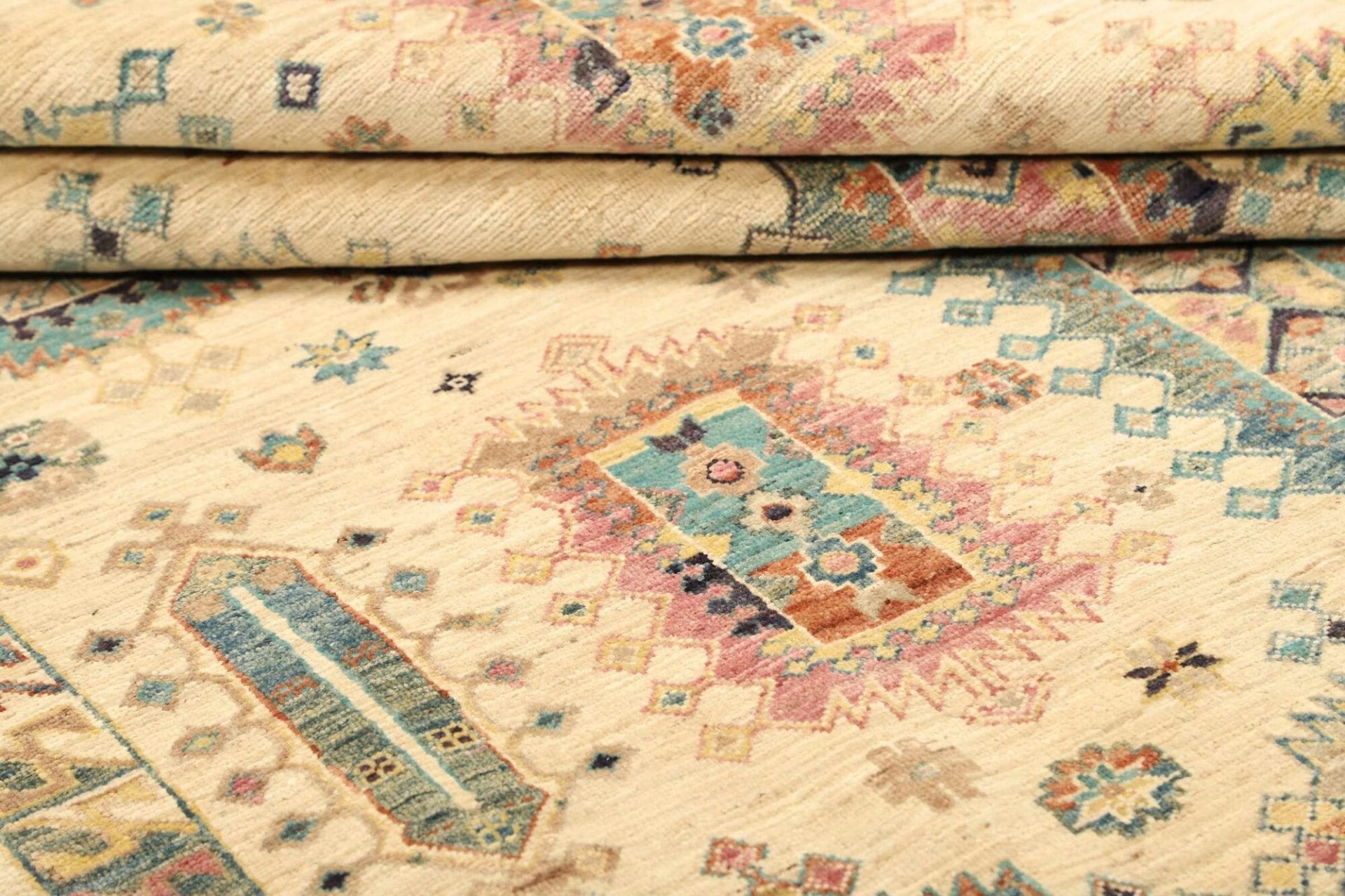 Handgeknüpfter Samarkand Orientteppich, 150 × 212 cm, Wolle