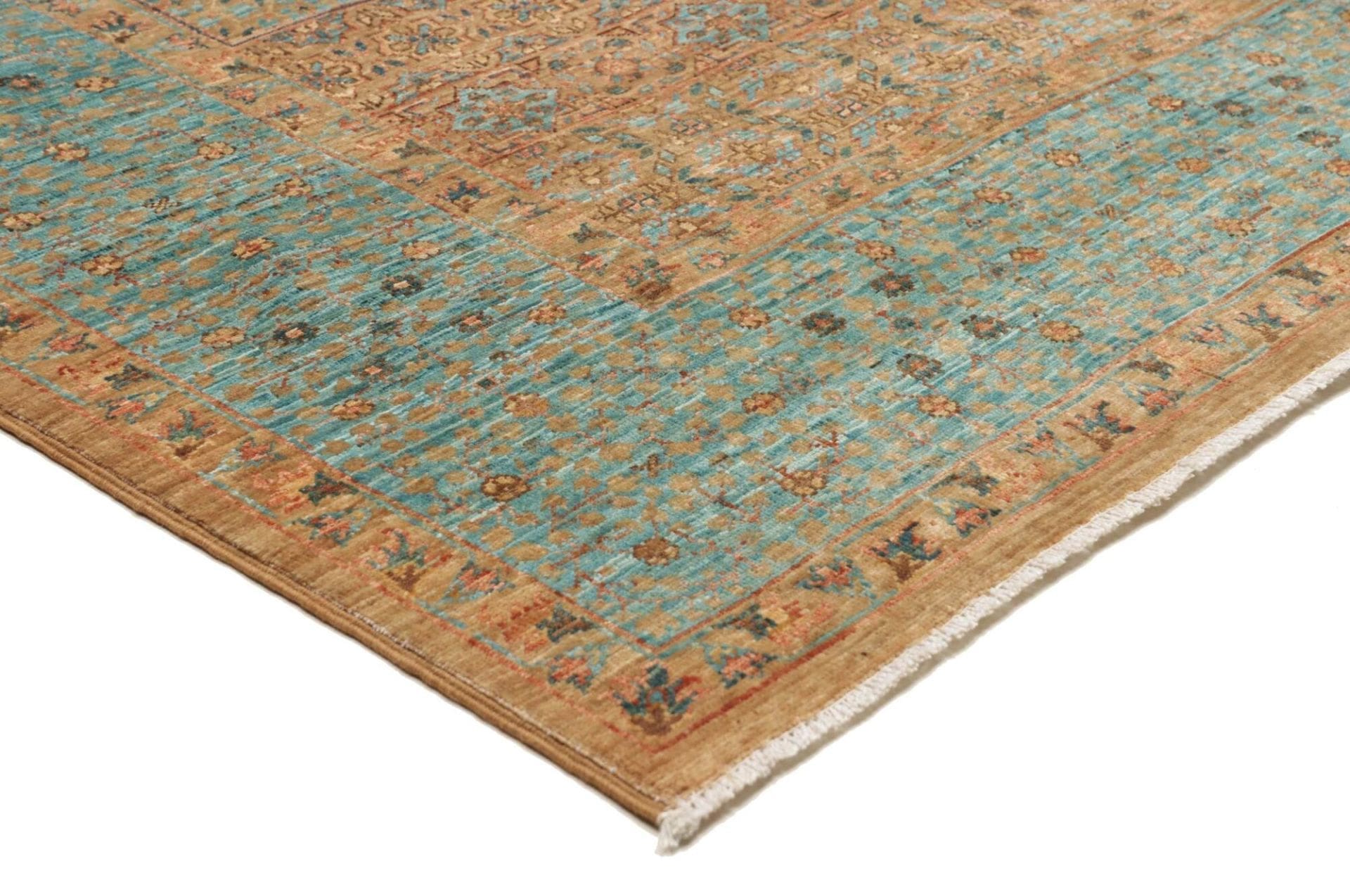 Mamluk Orientteppich 175 × 235 cm aus Wolle, handgeknüpft