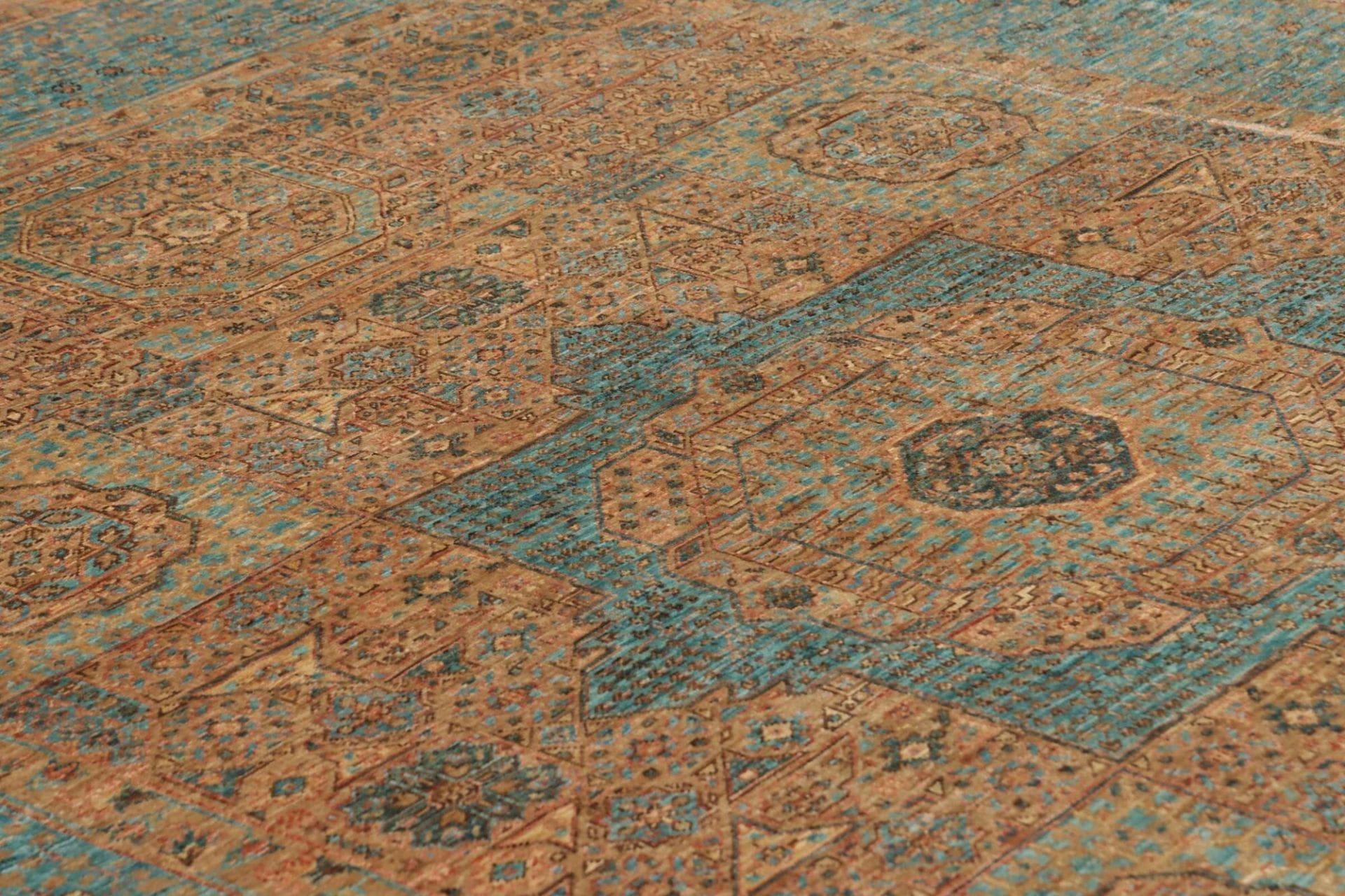 Mamluk Orientteppich 175 × 235 cm aus Wolle, handgeknüpft