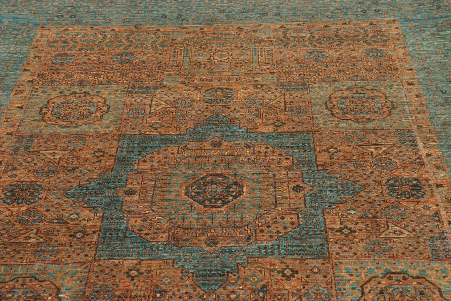 Mamluk Orientteppich 175 × 235 cm aus Wolle, handgeknüpft