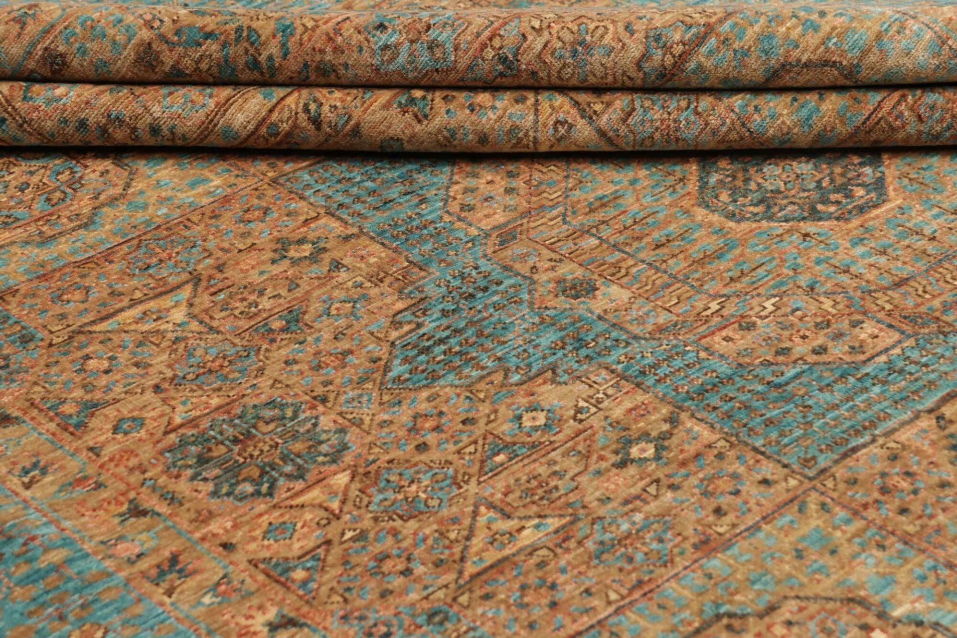 Mamluk Orientteppich 175 × 235 cm aus Wolle, handgeknüpft