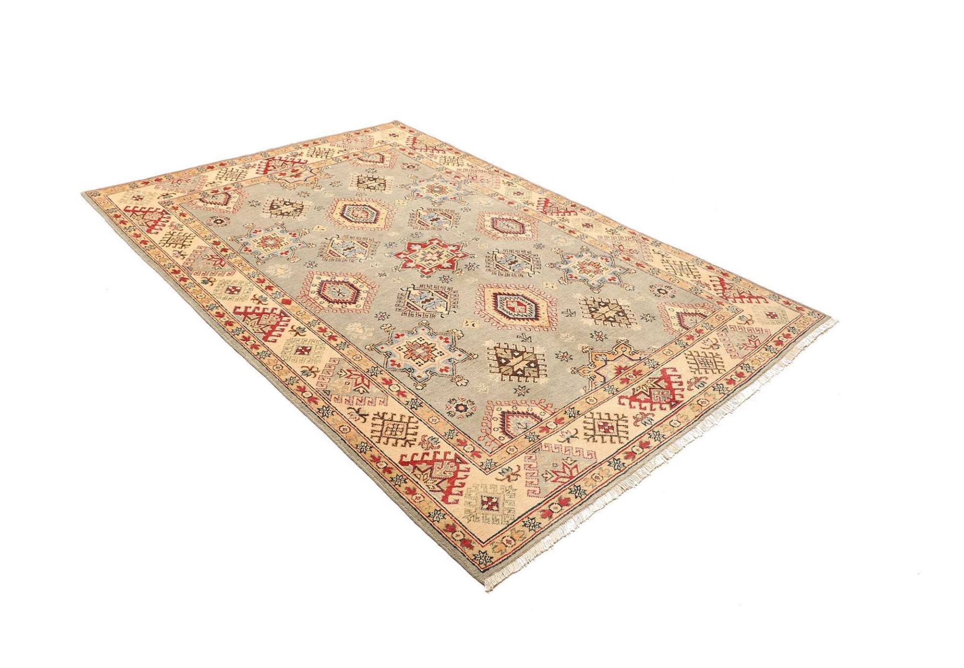 Handgeknüpfter Kazak Orientteppich, 163 × 231 cm, Wolle