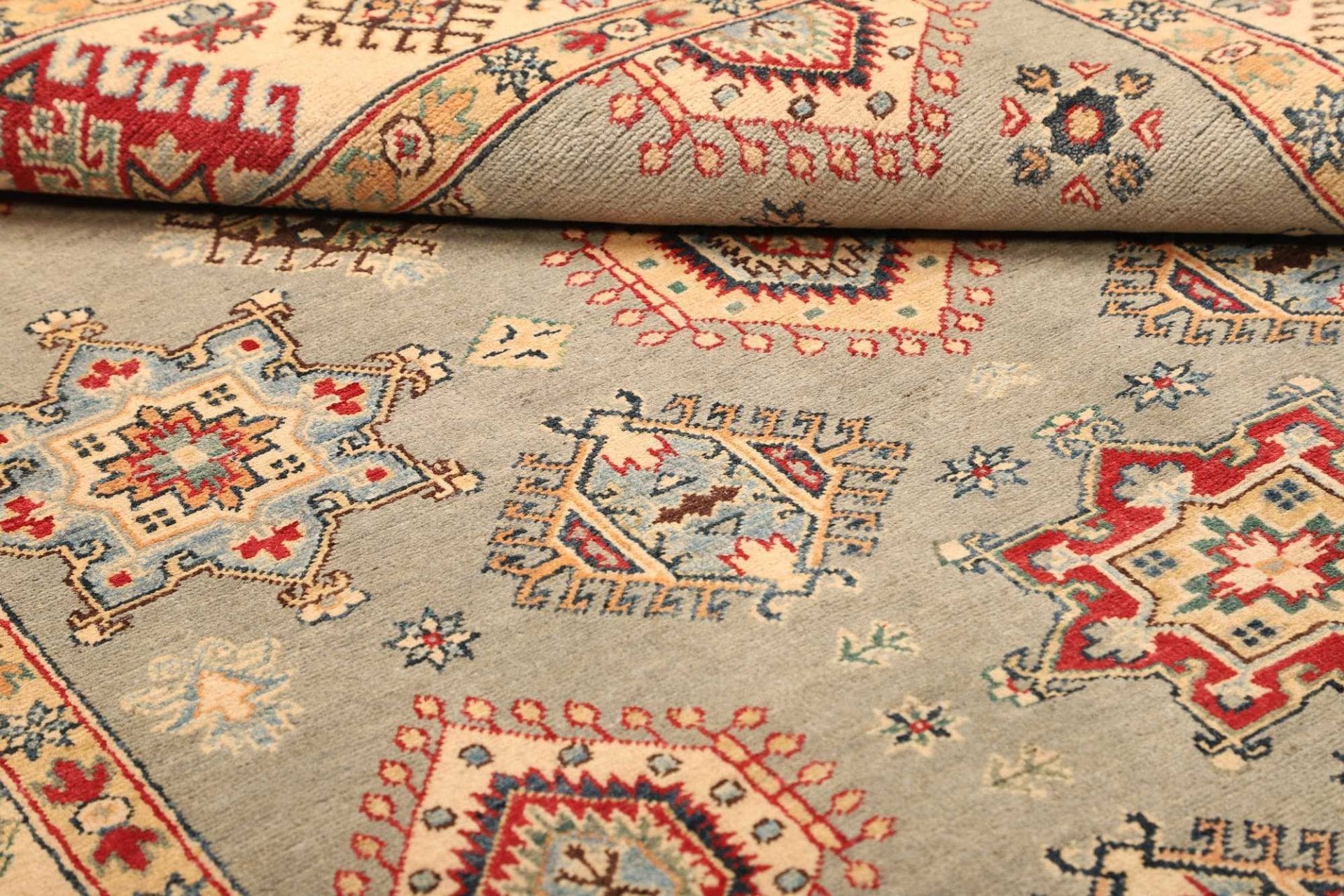 Handgeknüpfter Kazak Orientteppich, 163 × 231 cm, Wolle