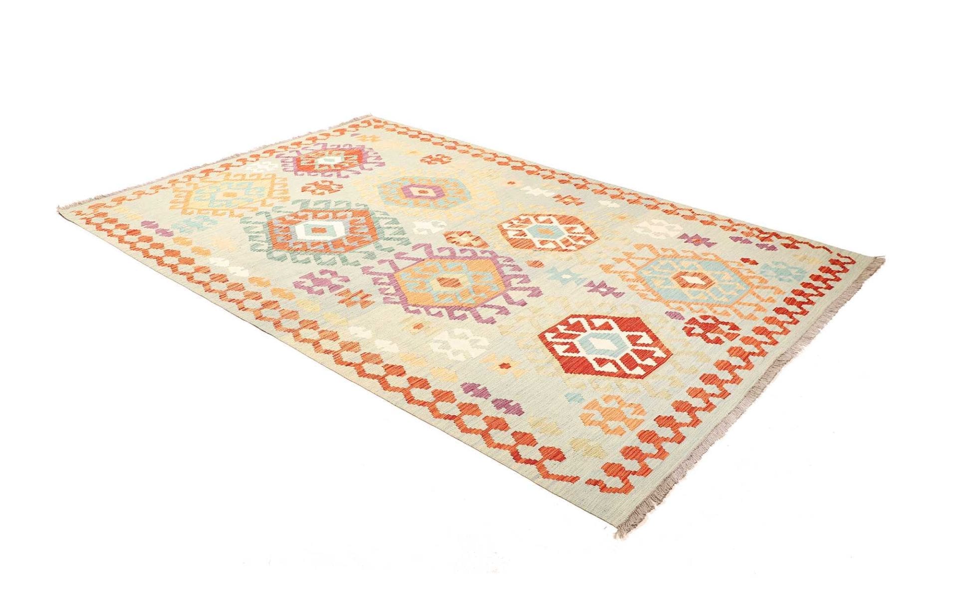 Kelim 174 × 264 cm aus Wolle, handgewebt