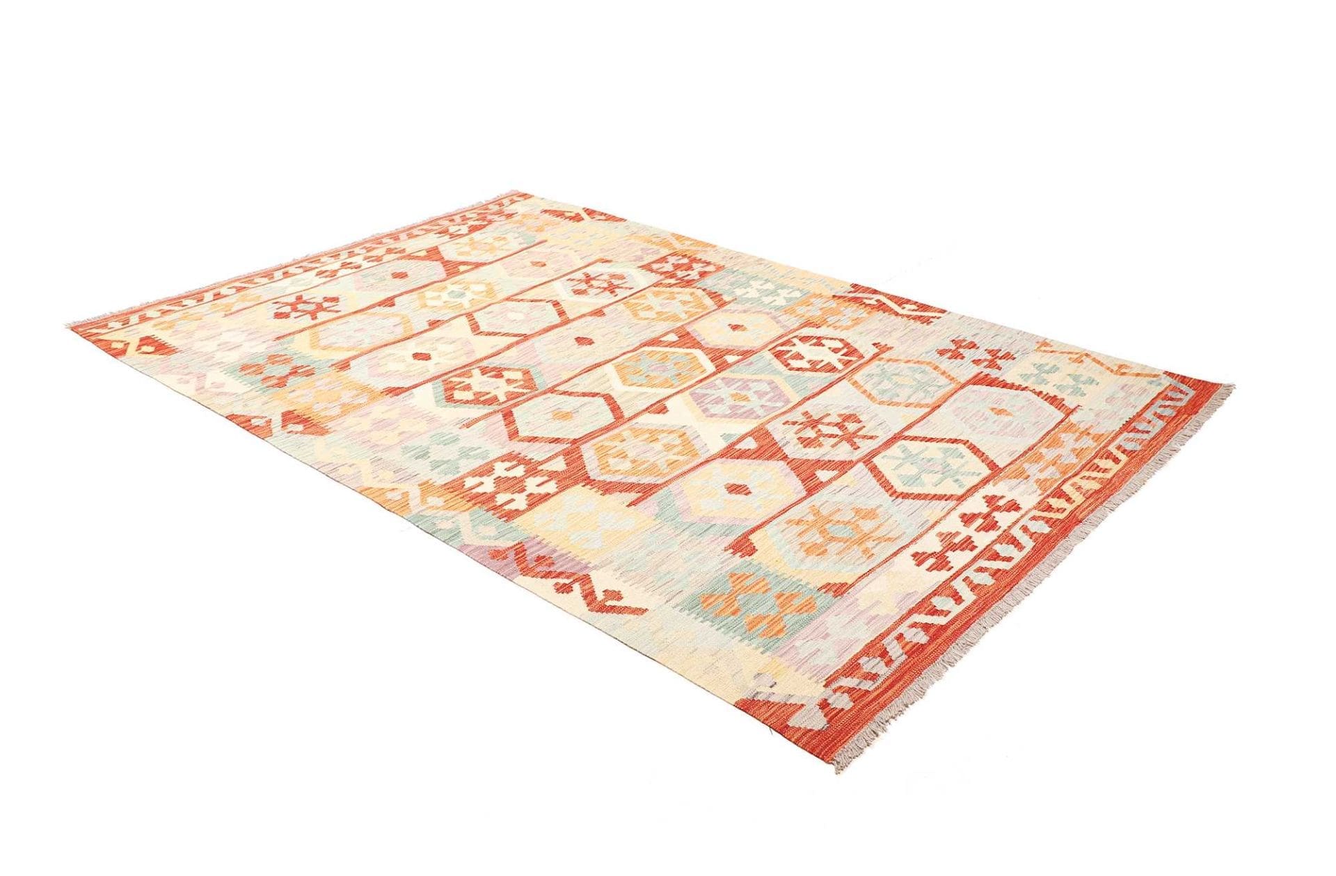 Kelim 172 × 246 cm aus Wolle, handgewebt