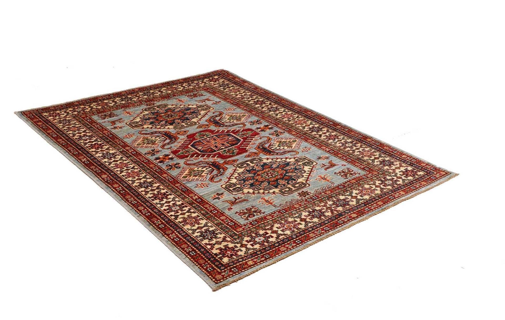 Handgeknüpfter Kazak Orientteppich 127 × 174 cm
