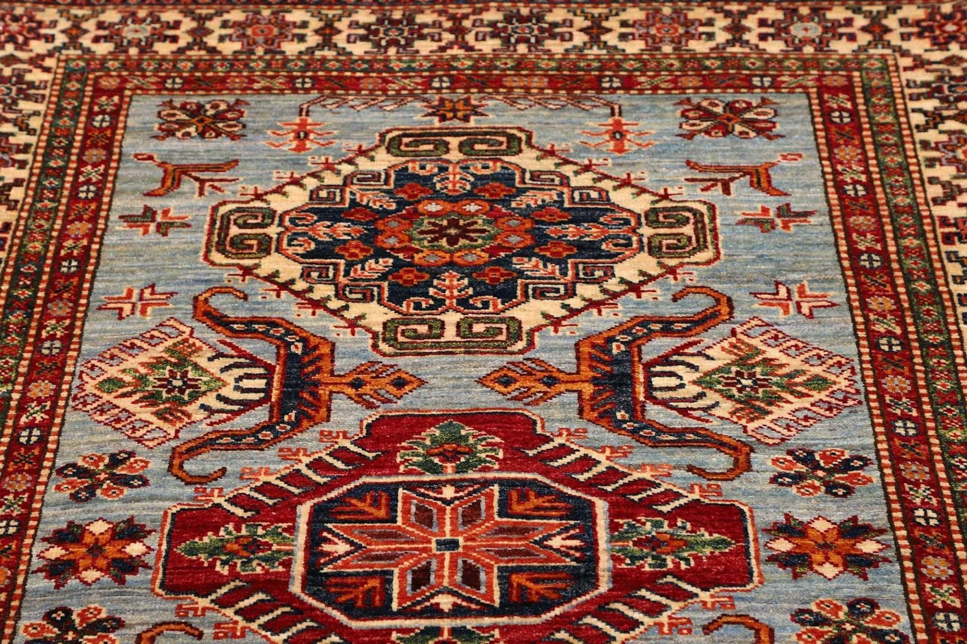 Handgeknüpfter Kazak Orientteppich 127 × 174 cm