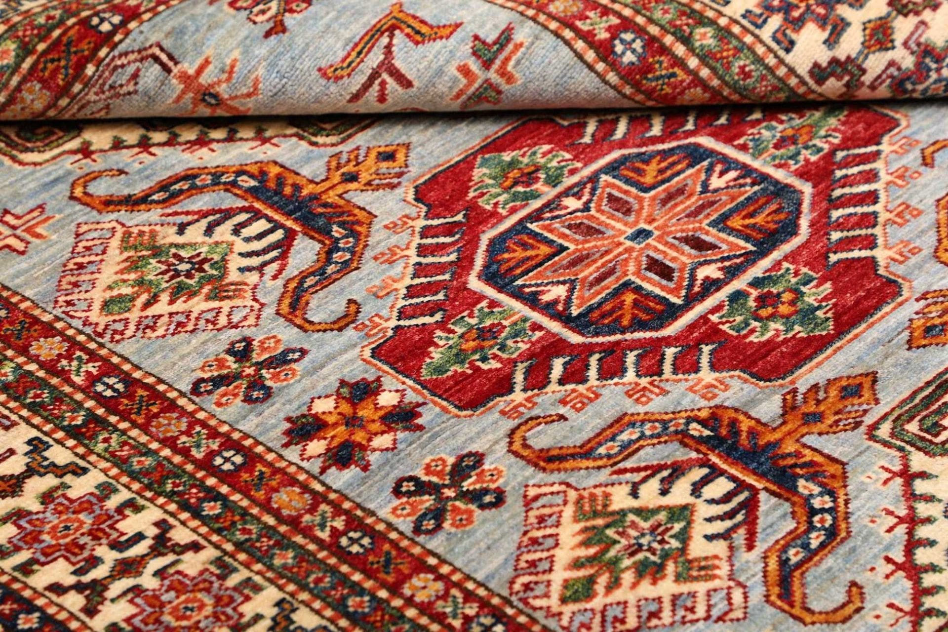 Handgeknüpfter Kazak Orientteppich 127 × 174 cm