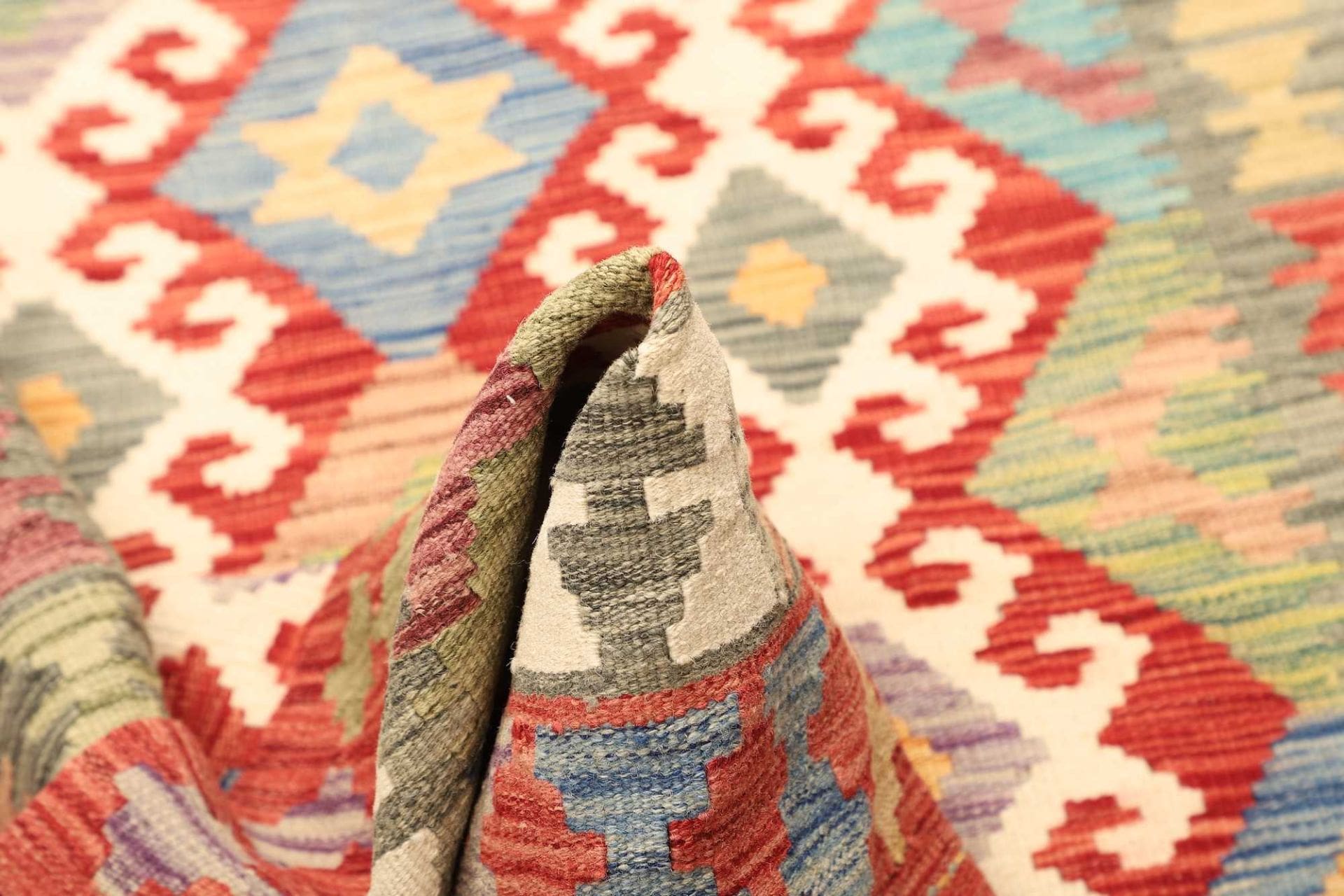 Kelim aus Pakistan, 132 × 171 cm