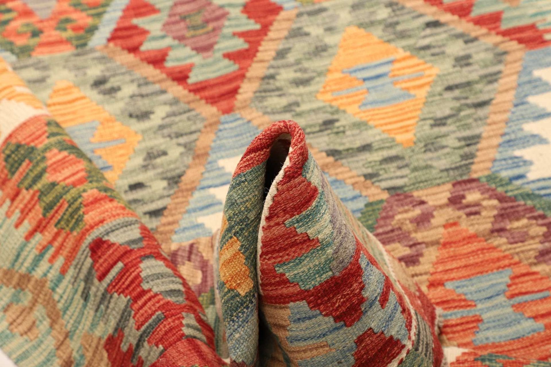 Kelim aus Pakistan, 158 × 201 cm