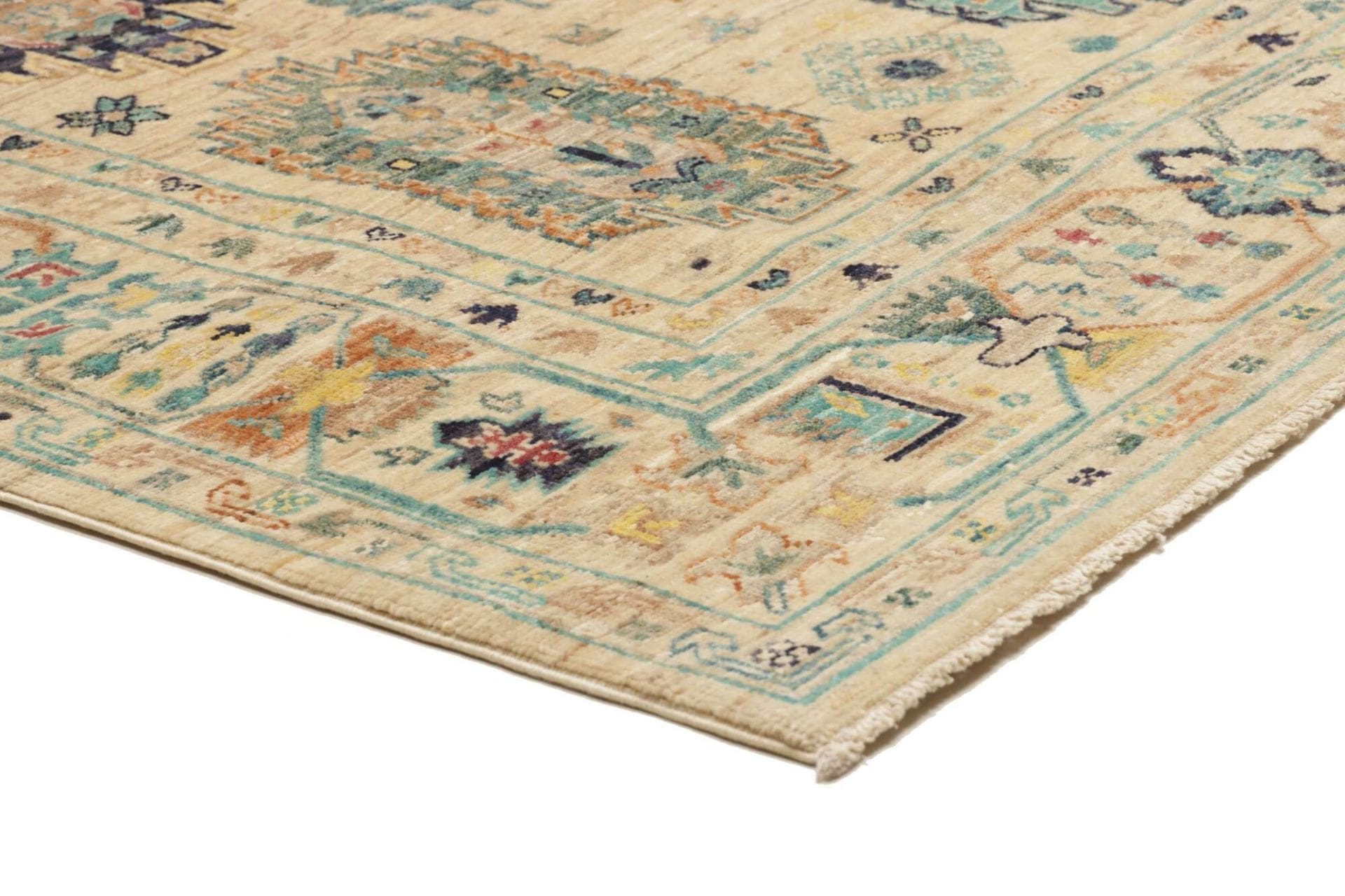 Handgeknüpfter Samarkand Orientteppich, 154 × 200 cm, Wolle
