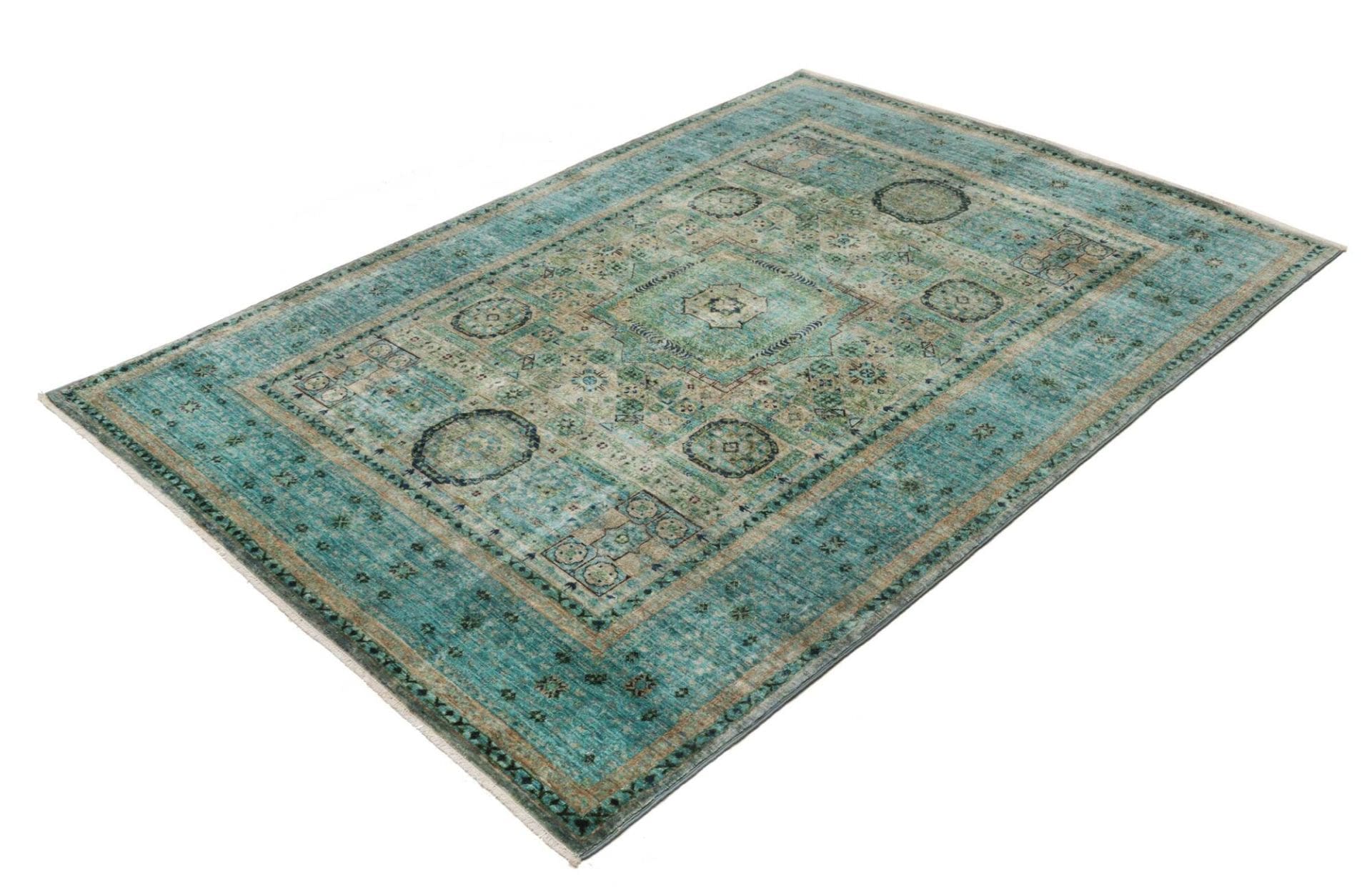 mamluk-orientteppich-153-x-202-cm-schurwolle-handgeknupft-1 Handgeknüpfter Mamluk Orientteppich 153 × 202 cm