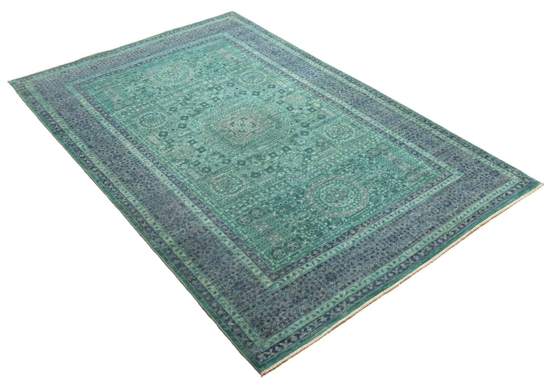 Handgeknüpfter Mamluk Orientteppich 126 × 190 cm