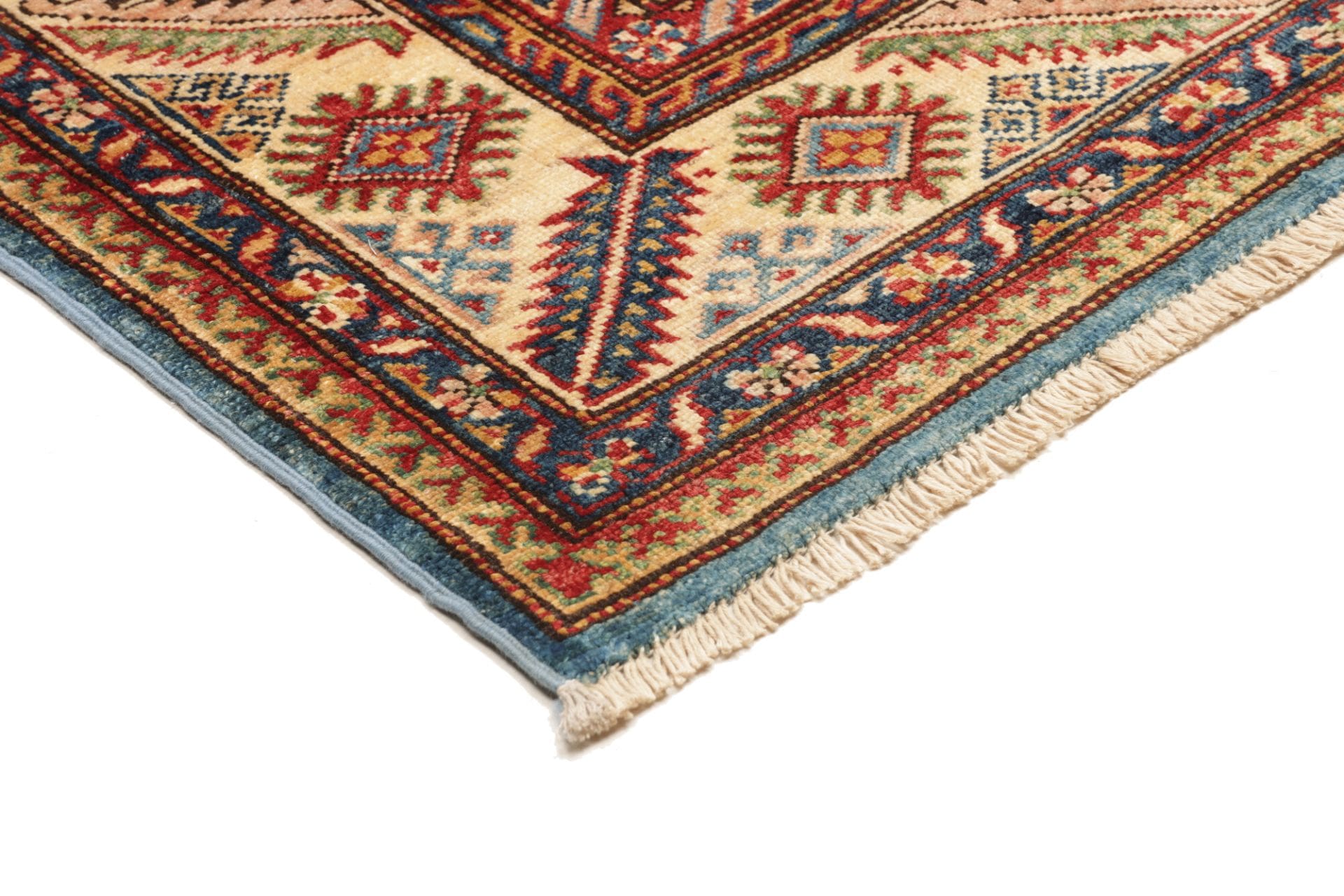 Handgeknüpfter Kazak Orientteppich, 156 × 208 cm, Wolle