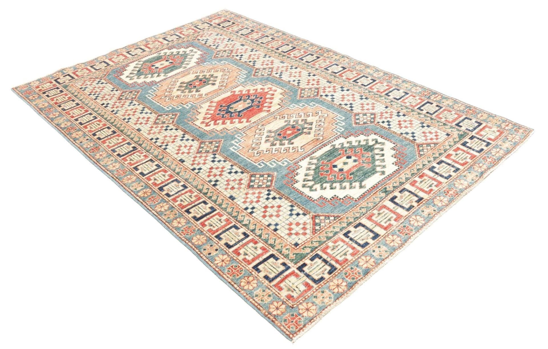 Kazak Orientteppich aus Pakistan, 151 × 212 cm