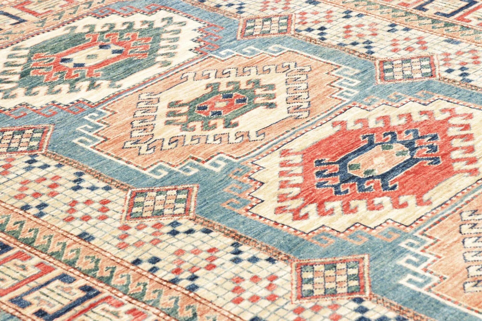Kazak Orientteppich aus Pakistan, 151 × 212 cm