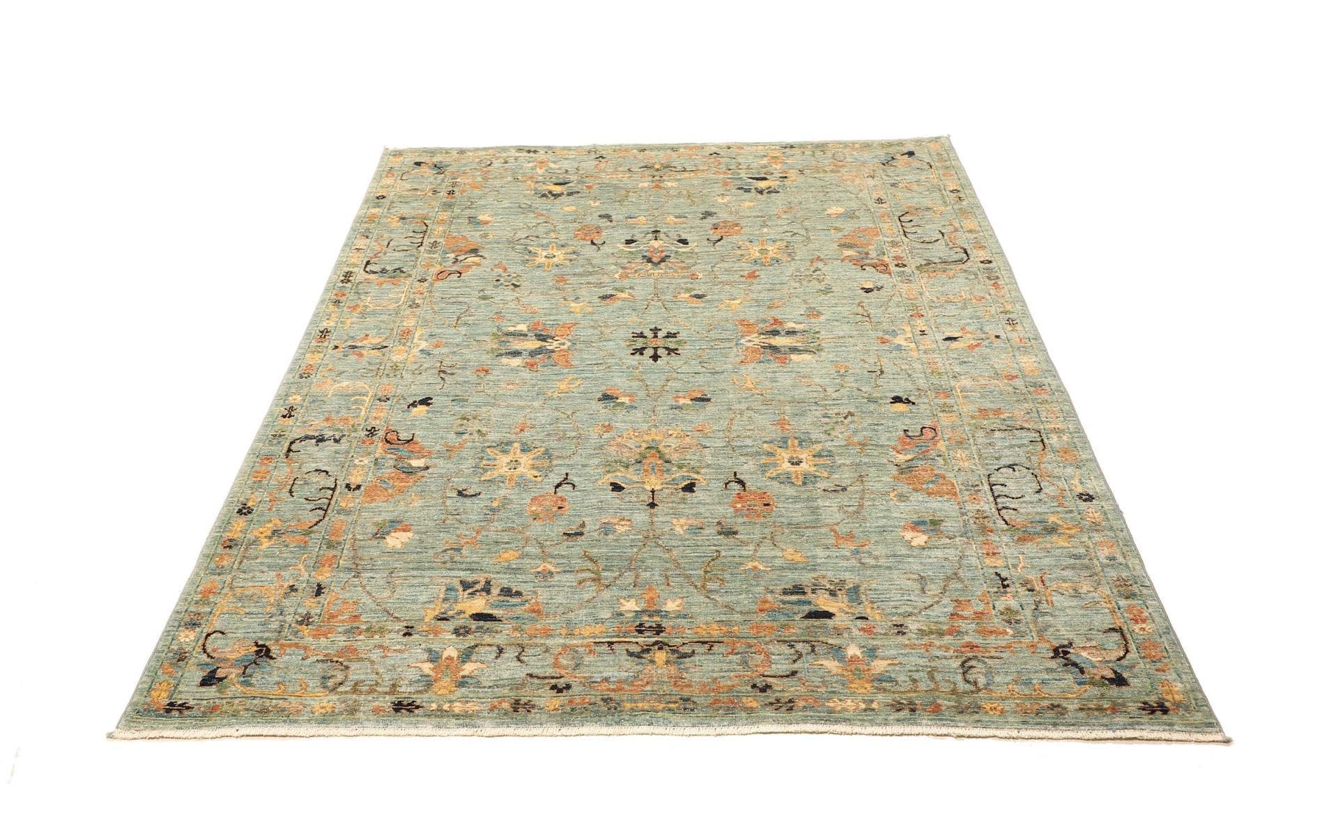 ziegler-orientteppich-152-x-200cm-schurwolle-handgeknupft-3 Ziegler Orientteppich aus Pakistan, 152 × 200 cm