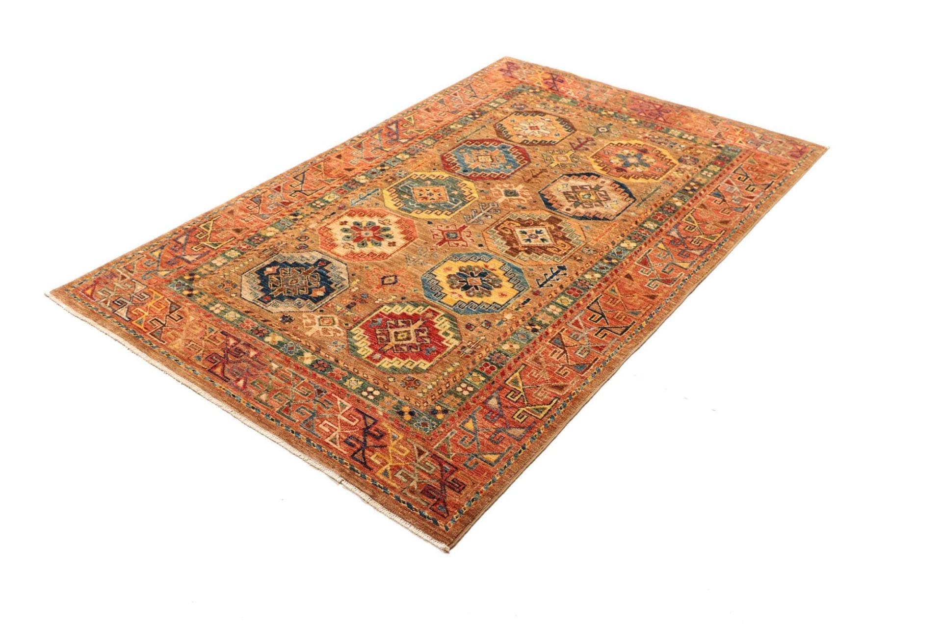 Samarkand Orientteppich aus Pakistan, 125 × 190 cm