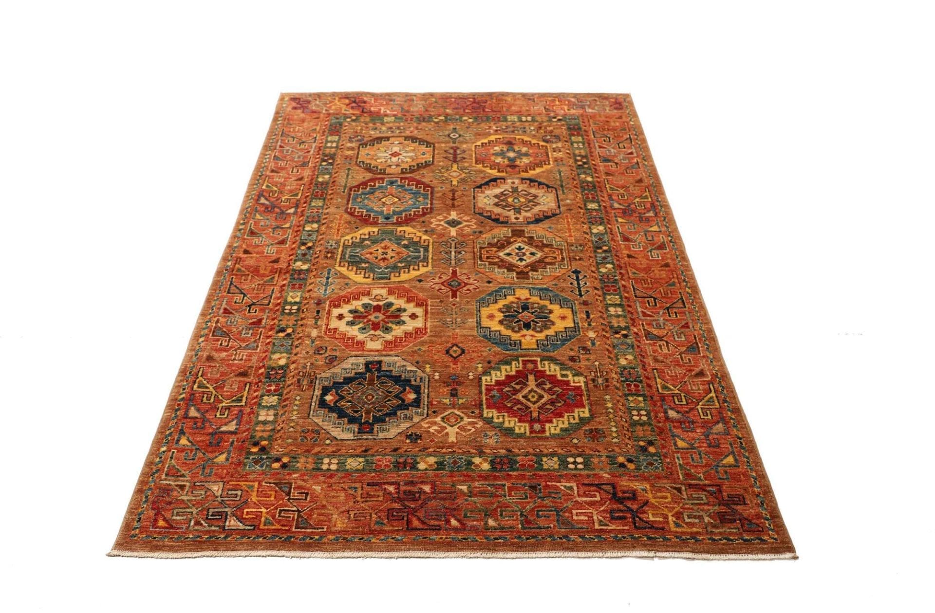 Samarkand Orientteppich aus Pakistan, 125 × 190 cm