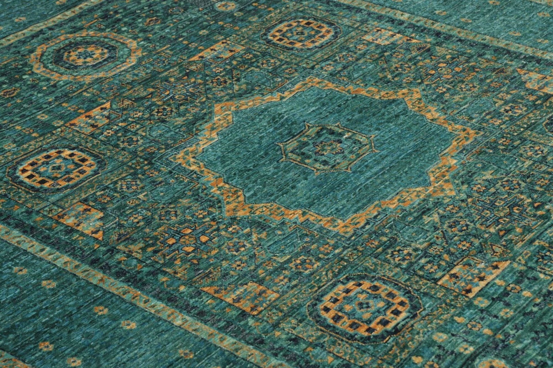 Handgeknüpfter Mamluk Orientteppich, 155 × 206 cm, Wolle