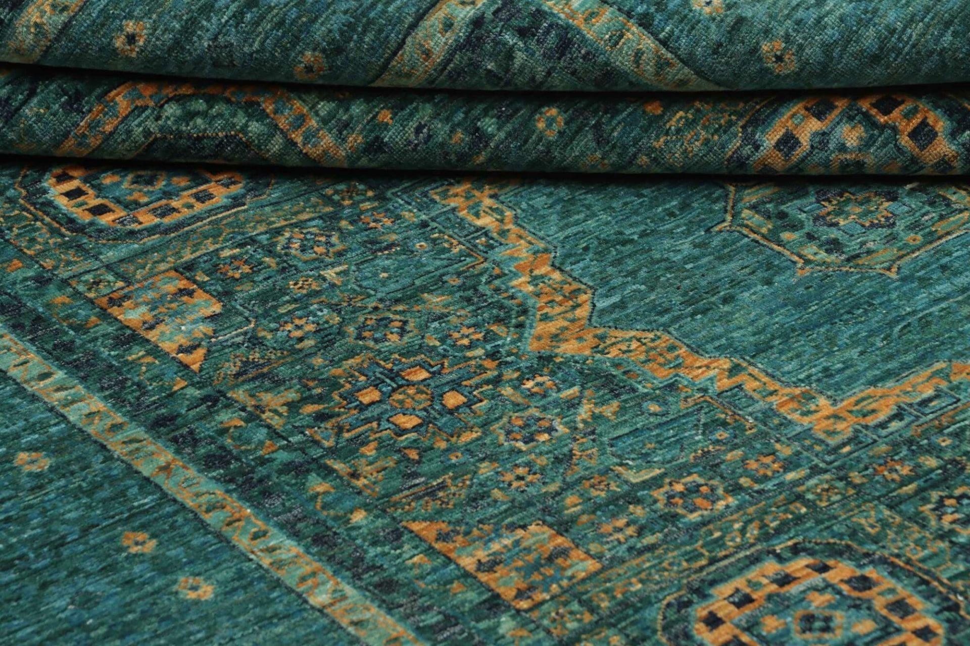 Handgeknüpfter Mamluk Orientteppich, 155 × 206 cm, Wolle
