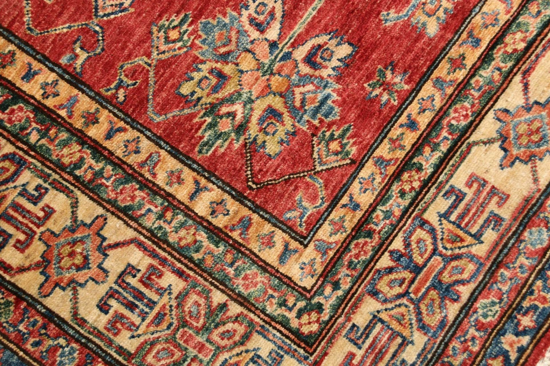 Kazak Orientteppich 152 × 204 cm aus Wolle, handgeknüpft